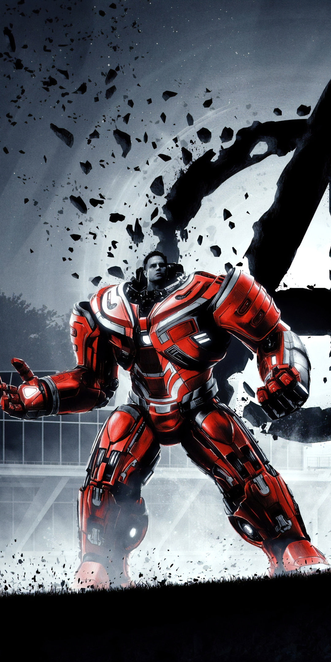 Descarga gratuita de fondo de pantalla para móvil de Los Vengadores, Películas, Marca Ruffalo, Hulkbuster, Vengadores: Endgame, Vengadores.