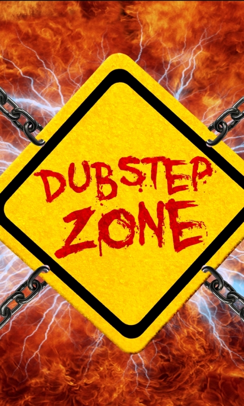 Download mobile wallpaper Music, Fire, Sign, Dubstep for free.