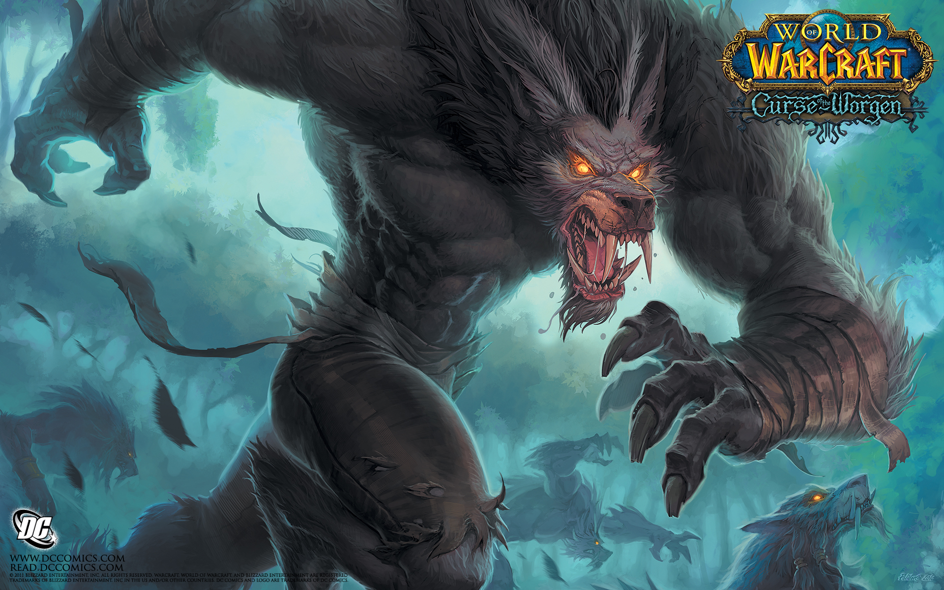 Laden Sie World Of Warcraft: Der Fluch Der Worgen HD-Desktop-Hintergründe herunter