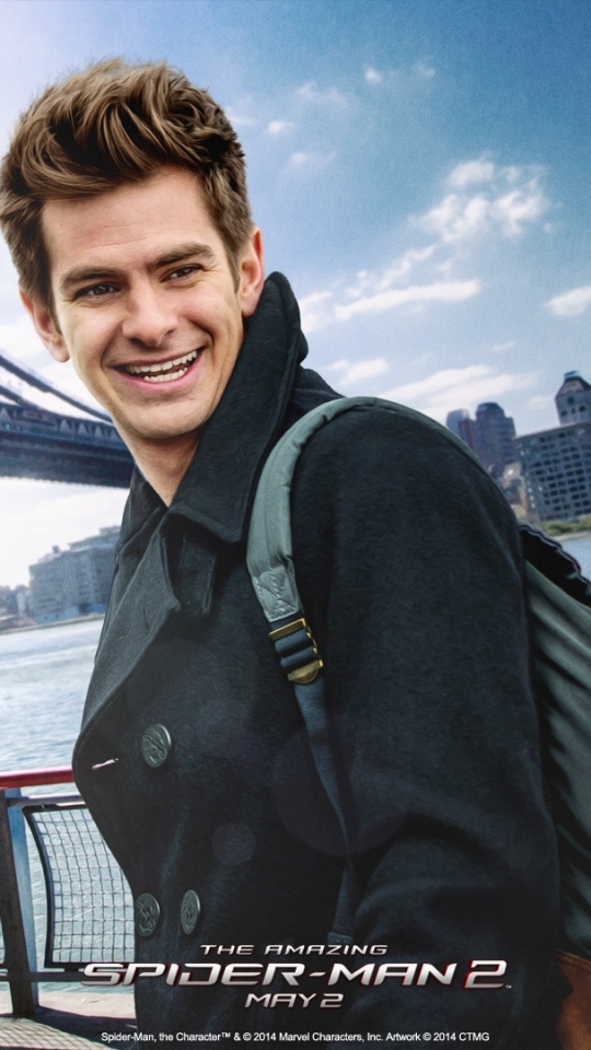 Download mobile wallpaper Spider Man, Movie, Peter Parker, Andrew Garfield, The Amazing Spider Man 2 for free.
