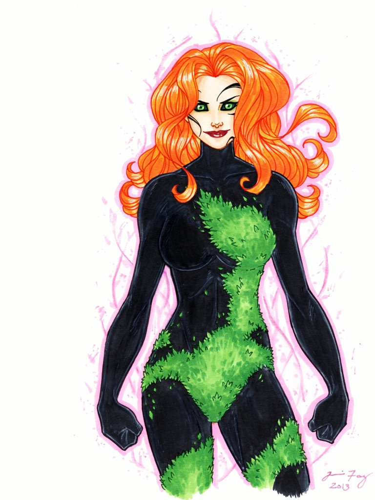 Handy-Wallpaper Comics, Poison Ivy Die Tödliche Umarmung kostenlos herunterladen.