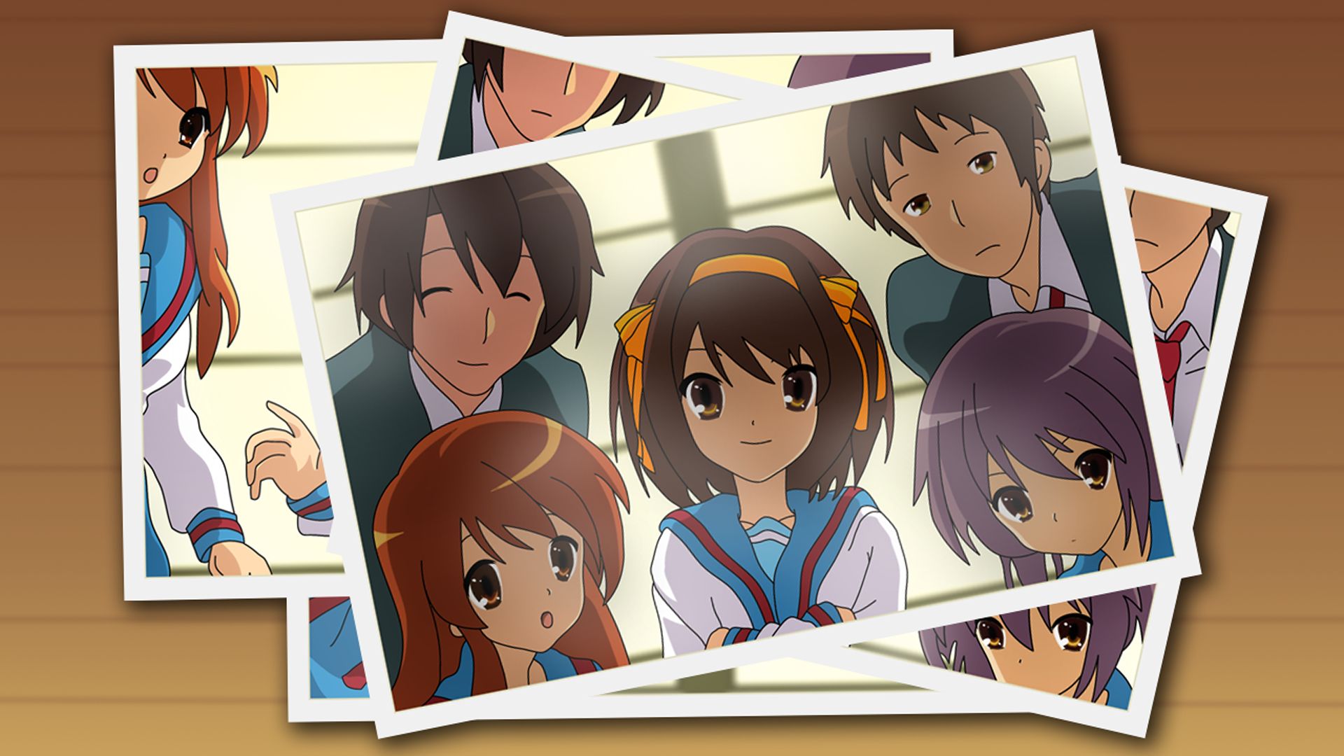 Descarga gratis la imagen Animado, Haruhi Suzumiya, Suzumiya Haruhi No Yūutsu, Yuki Nagato, Itsuki Koizumi, Kyon (Haruhi), Mikuru Asahina en el escritorio de tu PC