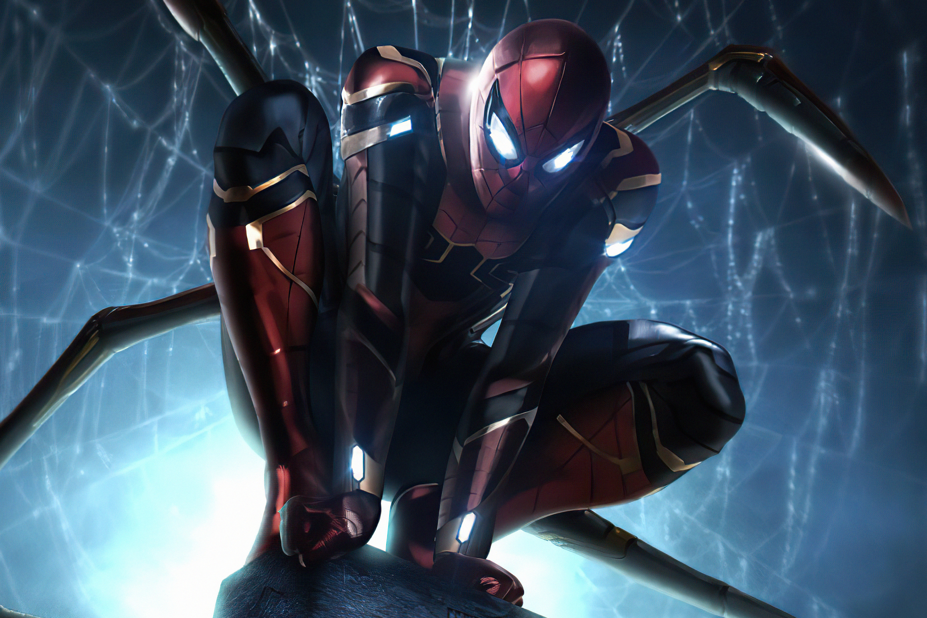 Free download wallpaper Spider Man, Movie, Peter Parker, The Avengers, Iron Spider, Avengers: Infinity War on your PC desktop