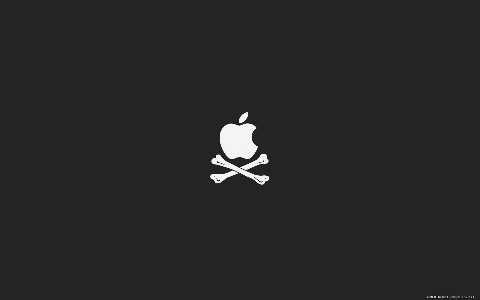 65 Bild herunterladen apple, humor, marken, logos, piraten, schwarz - Hintergrundbilder und Bildschirmschoner kostenlos