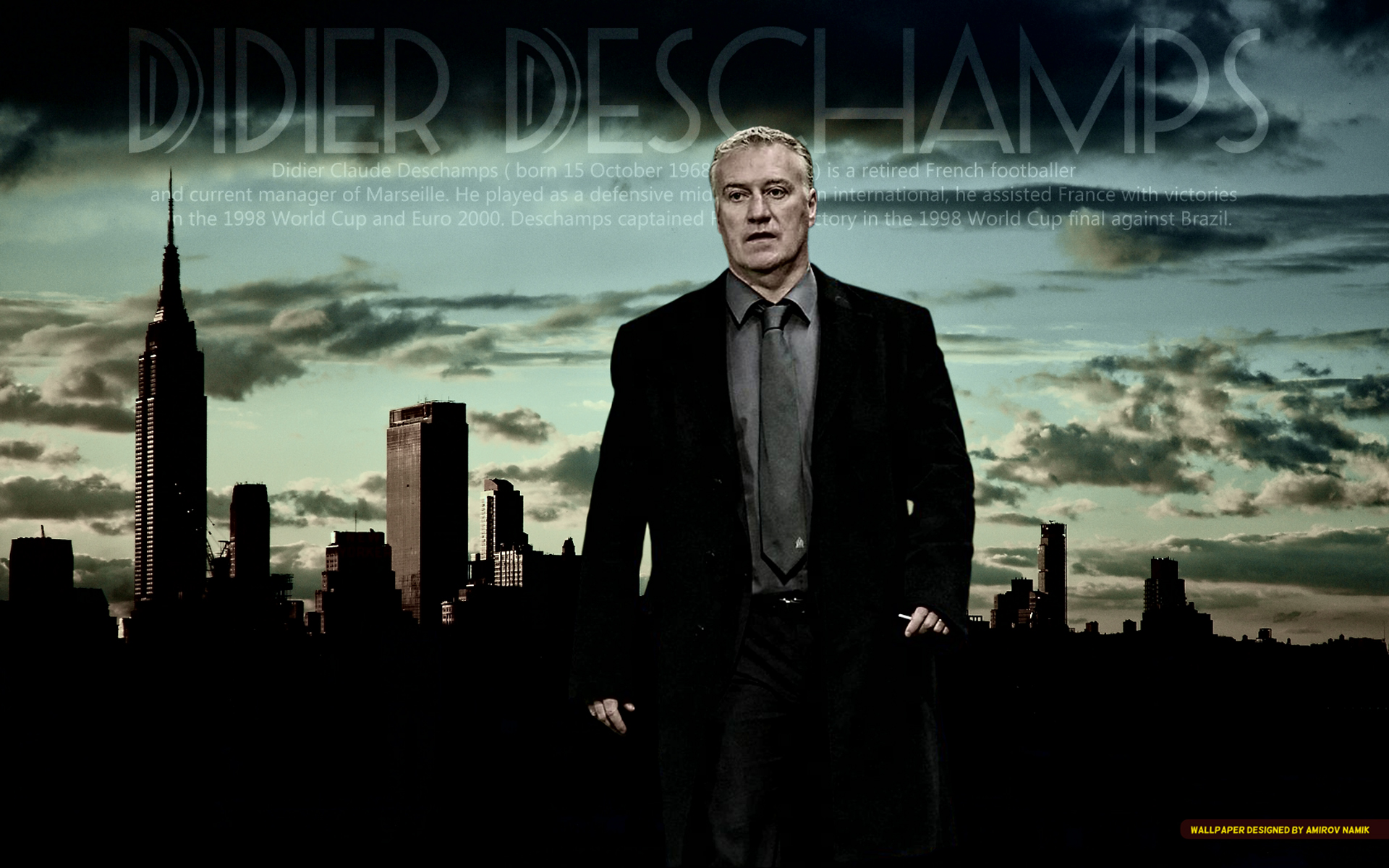 Download mobile wallpaper Sports, Soccer, French, Didier Deschamps for free.