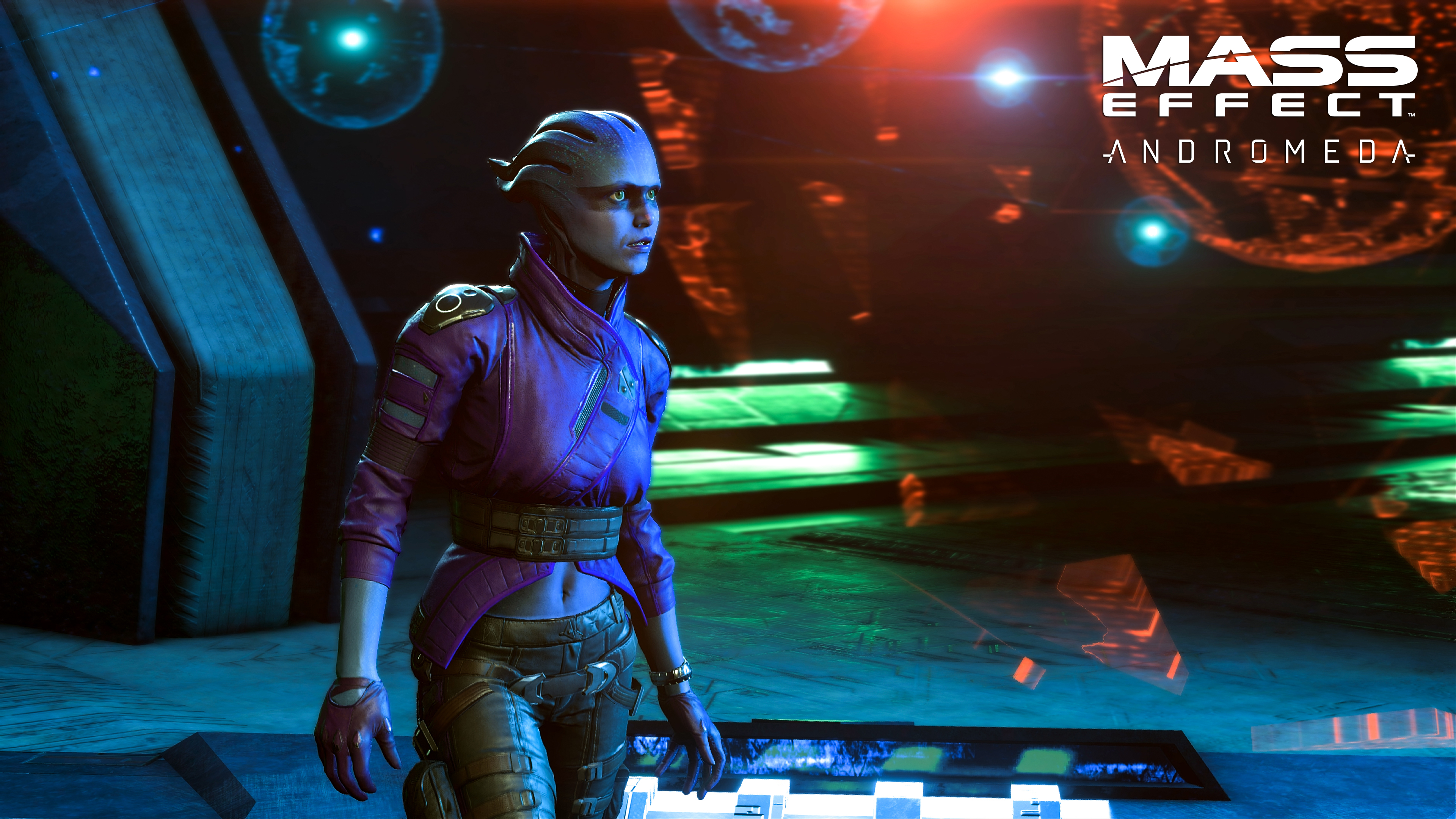 Популярні заставки і фони Peebee (Mass Effect) на комп'ютер