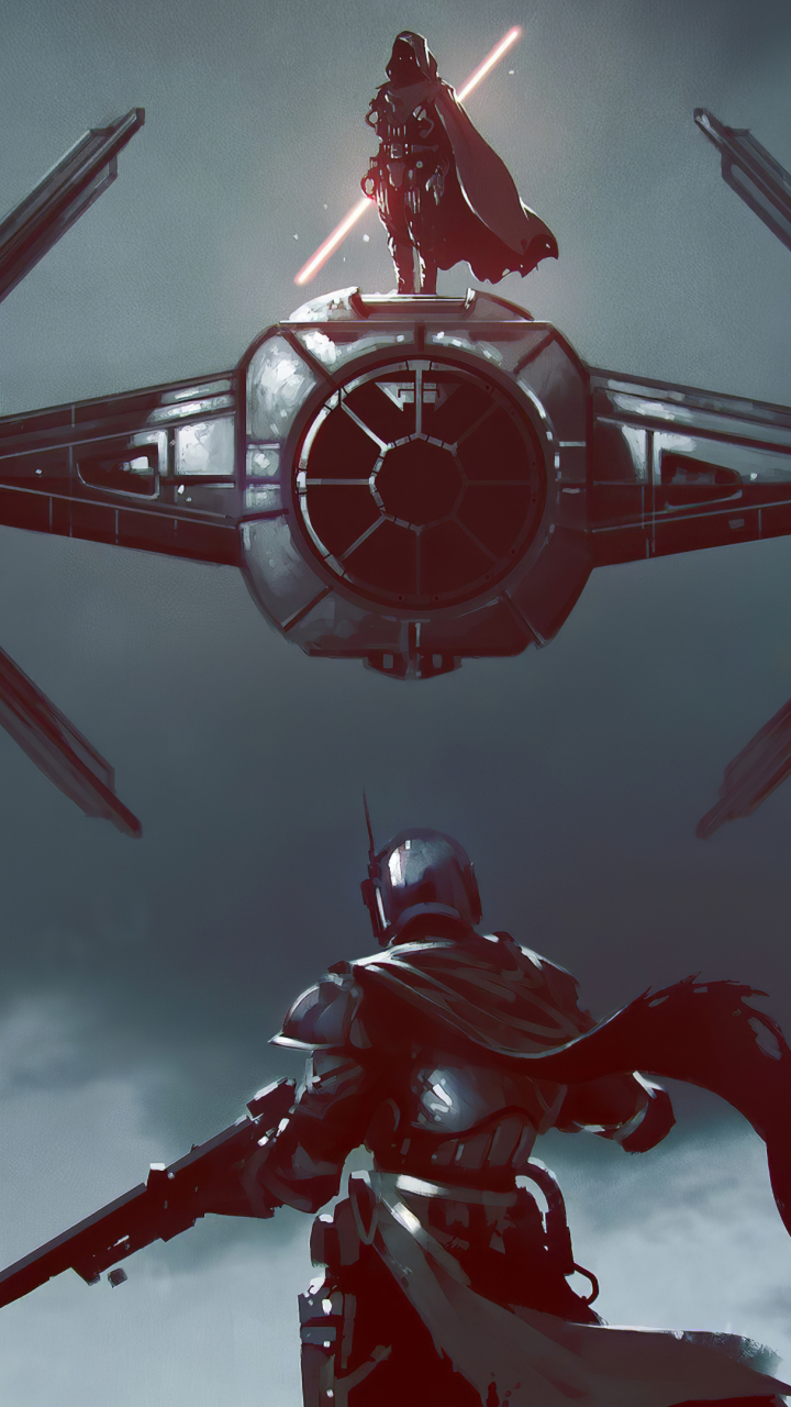 Download mobile wallpaper Star Wars, Tv Show, Sith (Star Wars), Tie Fighter, The Mandalorian, The Mandalorian (Character) for free.