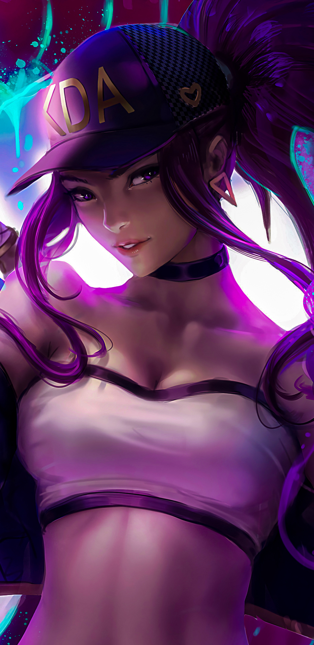 Handy-Wallpaper League Of Legends, Computerspiele, Akali (Liga Der Legenden), K/da kostenlos herunterladen.