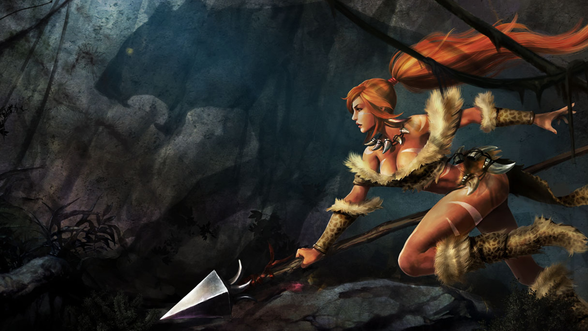 nidalee (league of legends), video game, league of legends