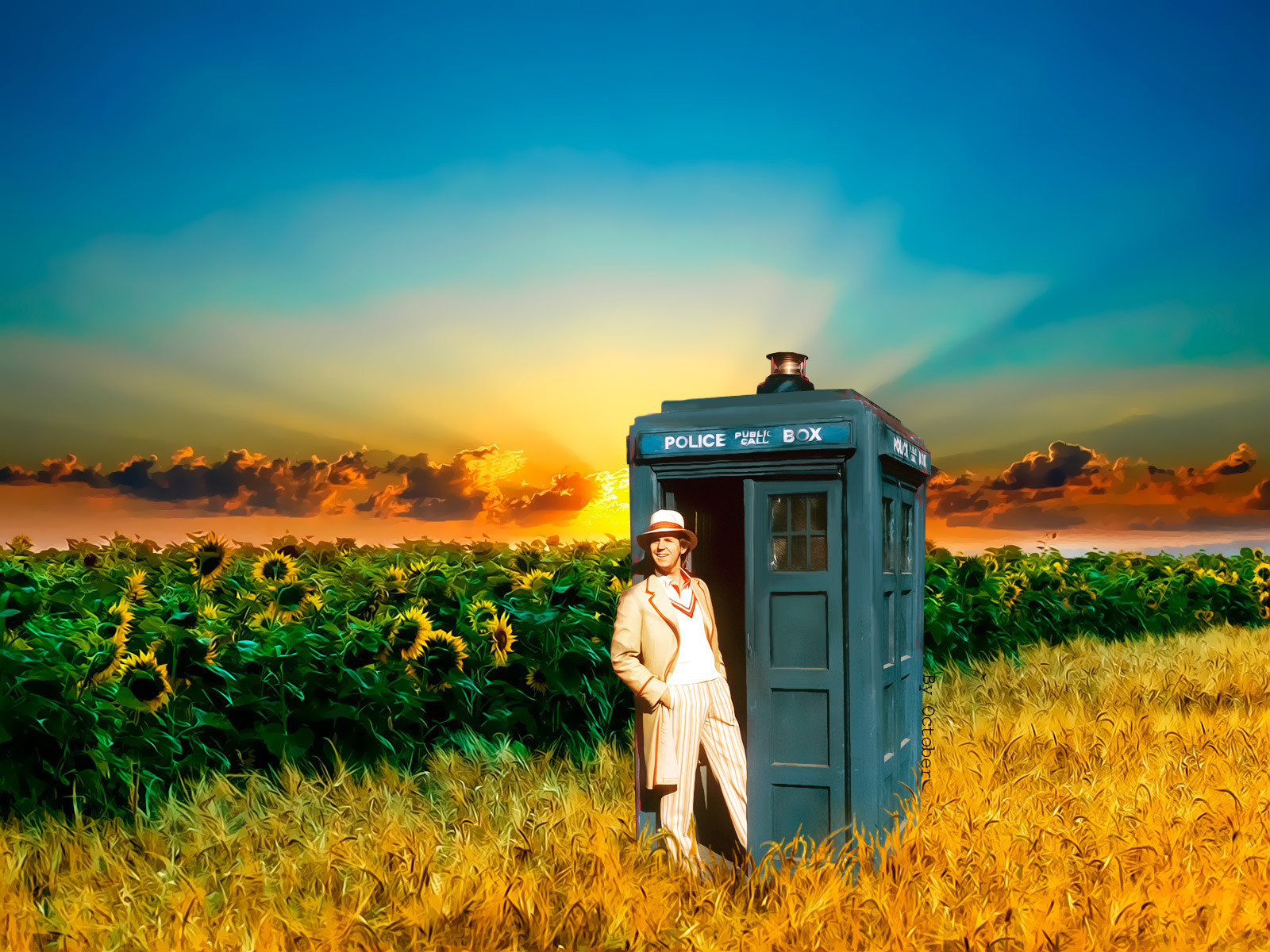 tv show, doctor who, police box