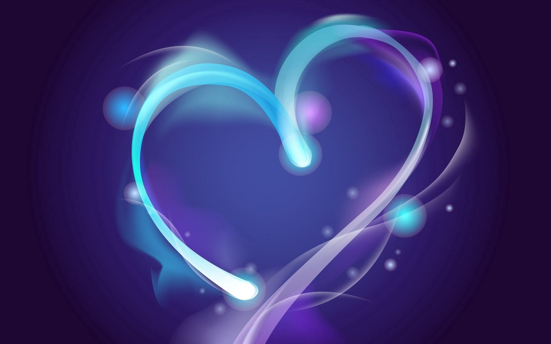 Download mobile wallpaper Circles, Lilac, Violet, Heart, Purple, Love for free.