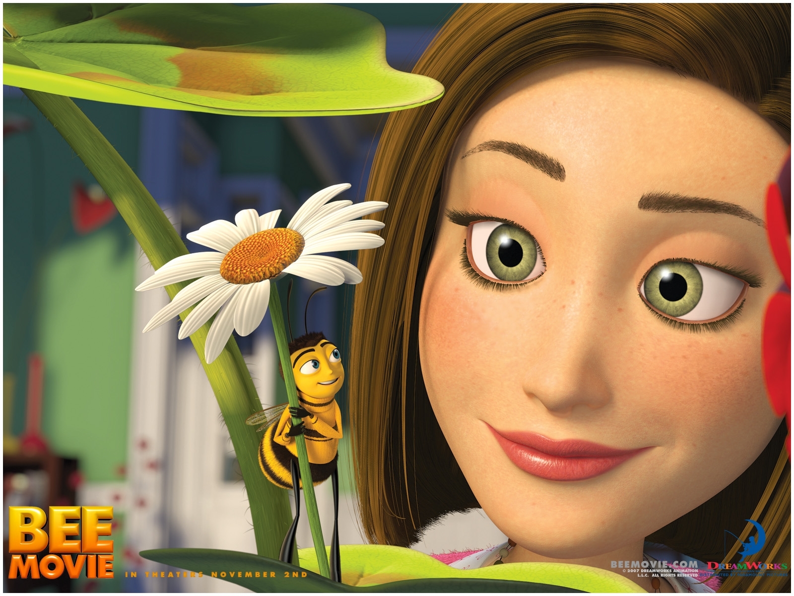 cartoon, bee movie 4K