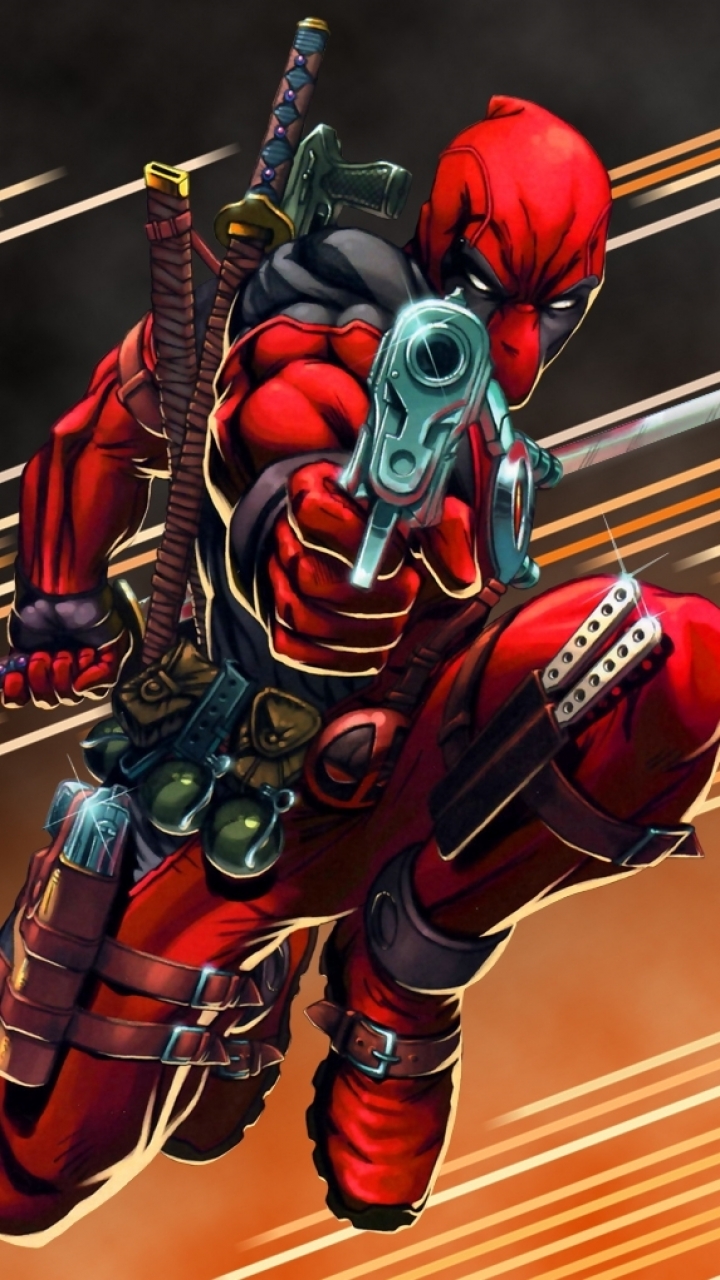 Handy-Wallpaper Deadpool, Comics kostenlos herunterladen.