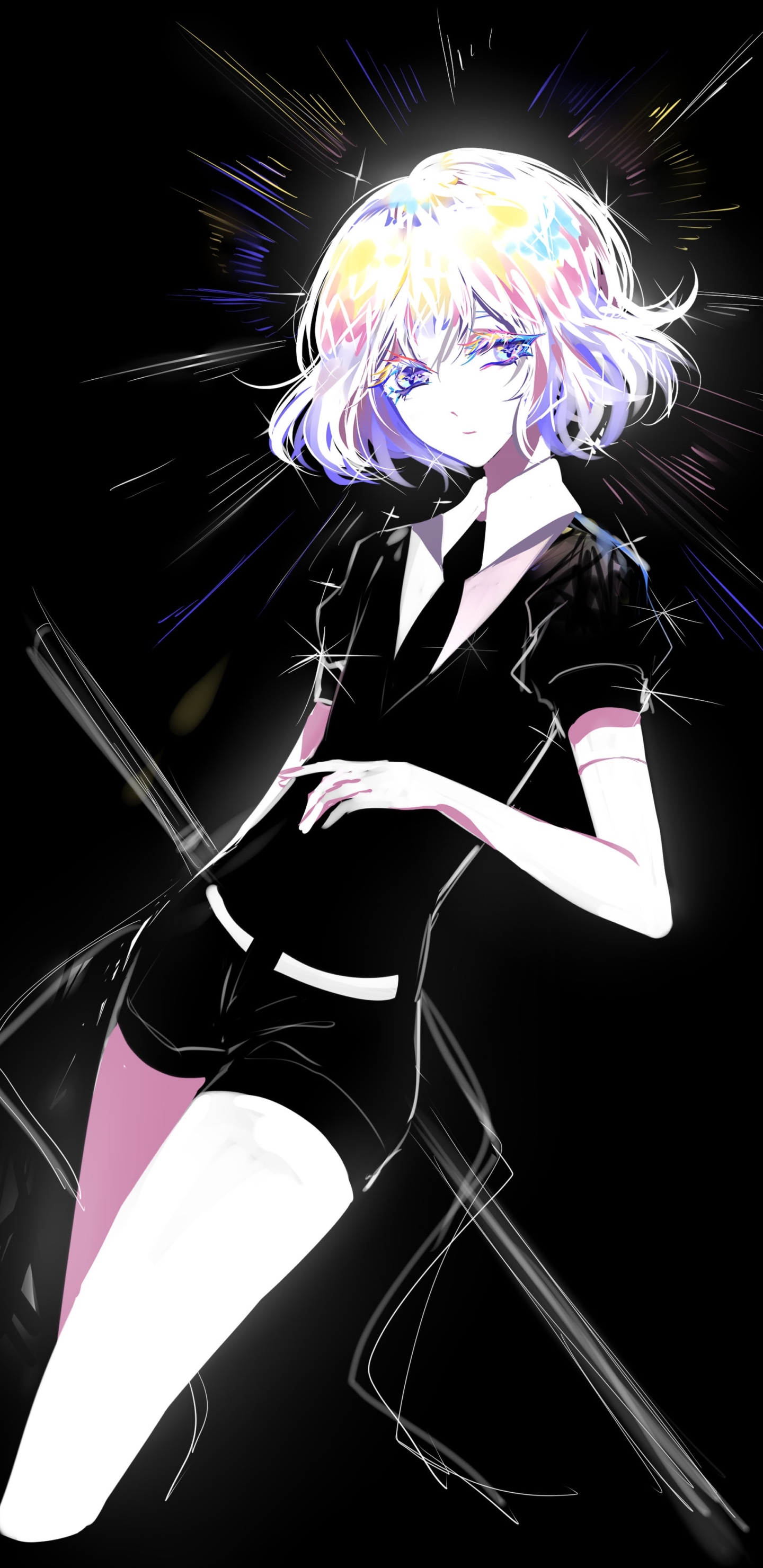 Handy-Wallpaper Animes, Kurzes Haar, Weißes Haar, Diamant (Houseki No Kuni), Houseki No Kuni kostenlos herunterladen.