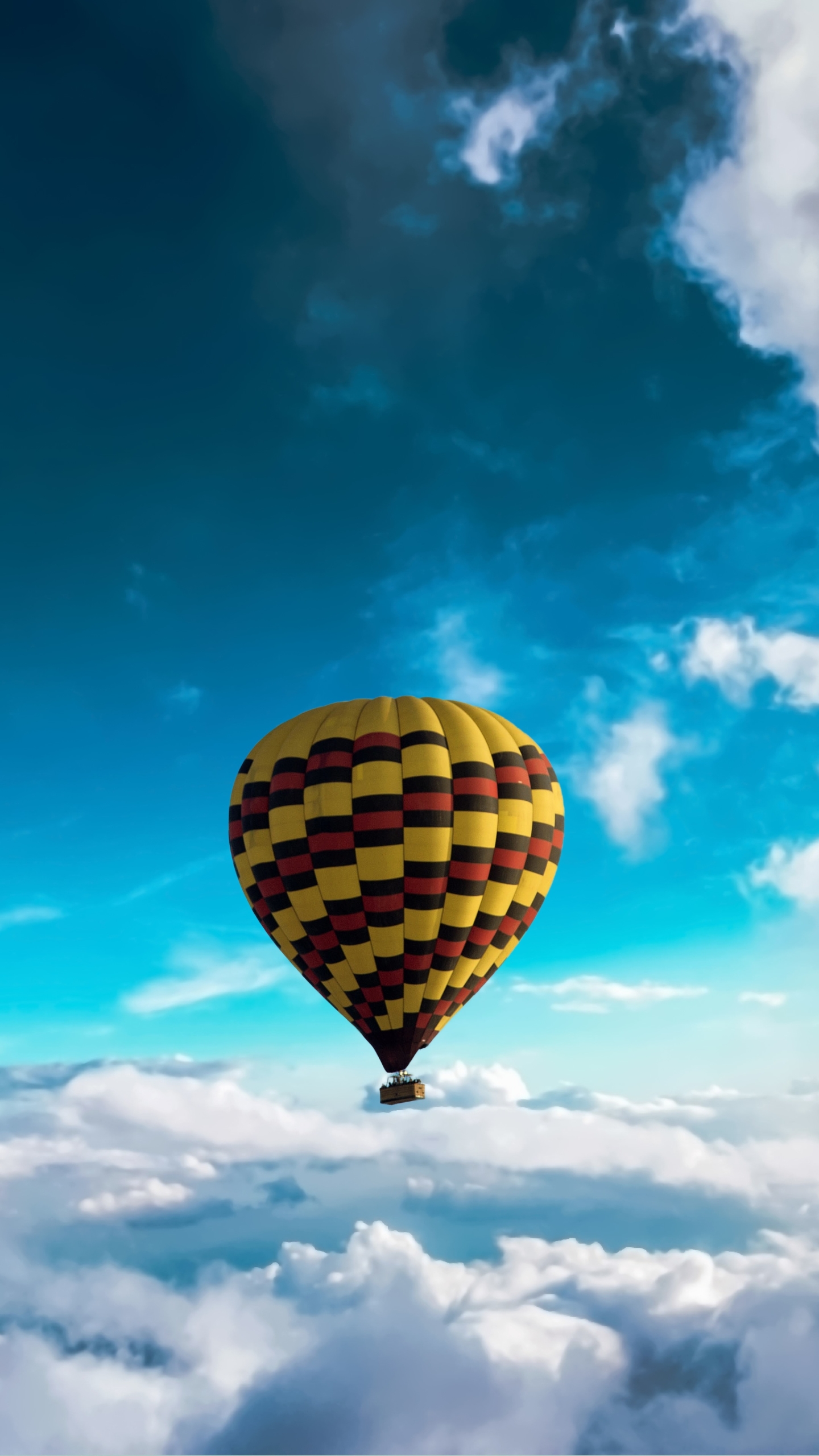 Download mobile wallpaper Cloud, Vehicle, Vehicles, Hot Air Balloon for free.