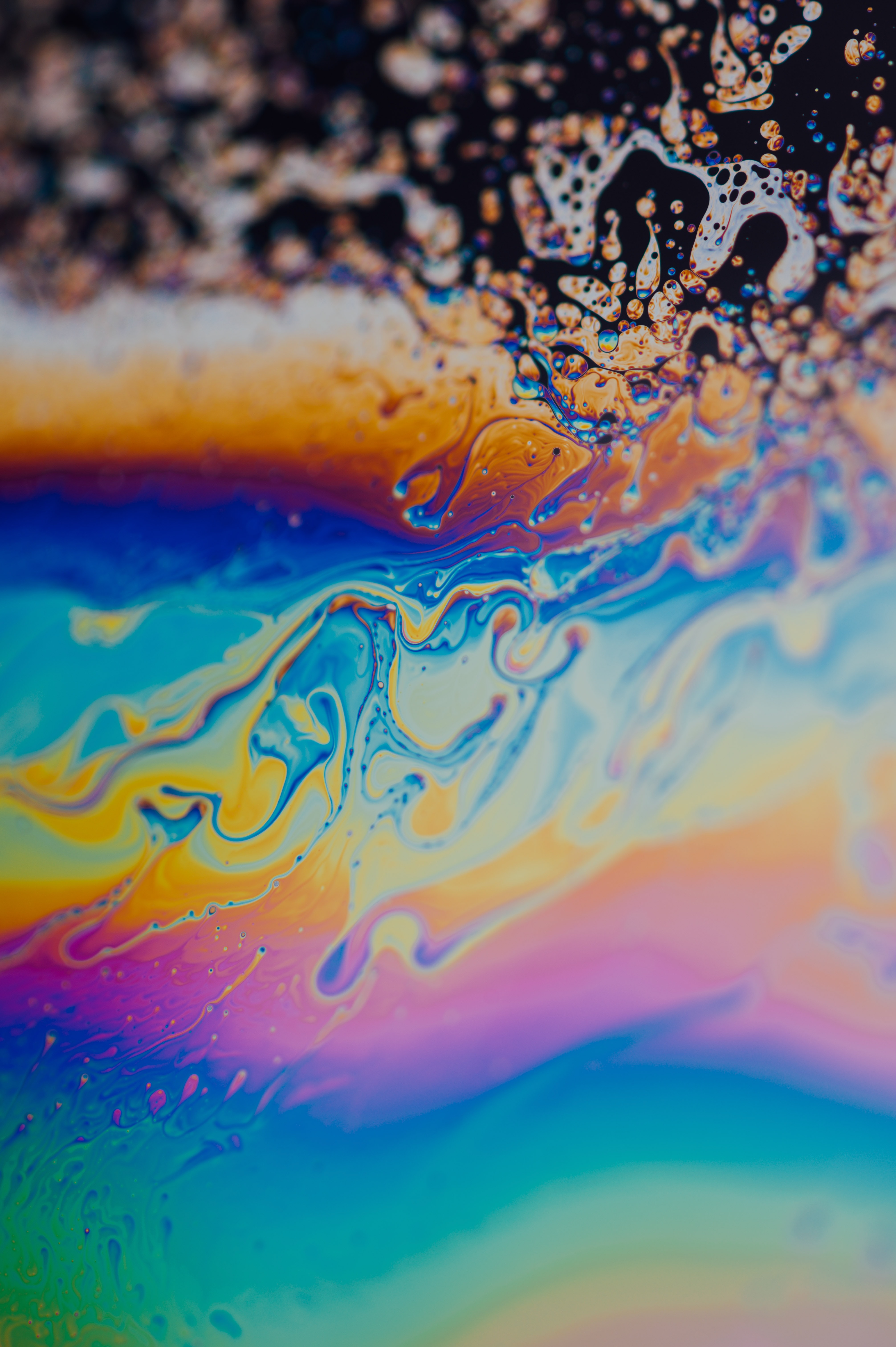 Download mobile wallpaper Fluid Art, Divorces, Paint, Liquid, Abstract for free.