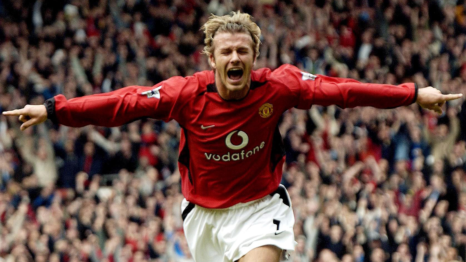 Download mobile wallpaper Sports, David Beckham, Manchester United F C for free.