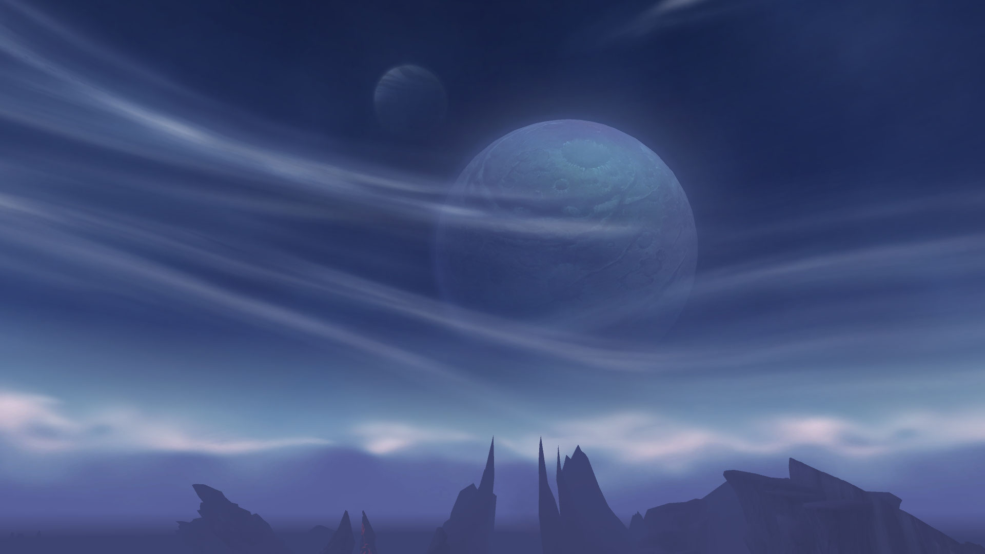 Téléchargez des papiers peints mobile World Of Warcraft, Warcraft, Lune, Ciel, Jeux Vidéo gratuitement.