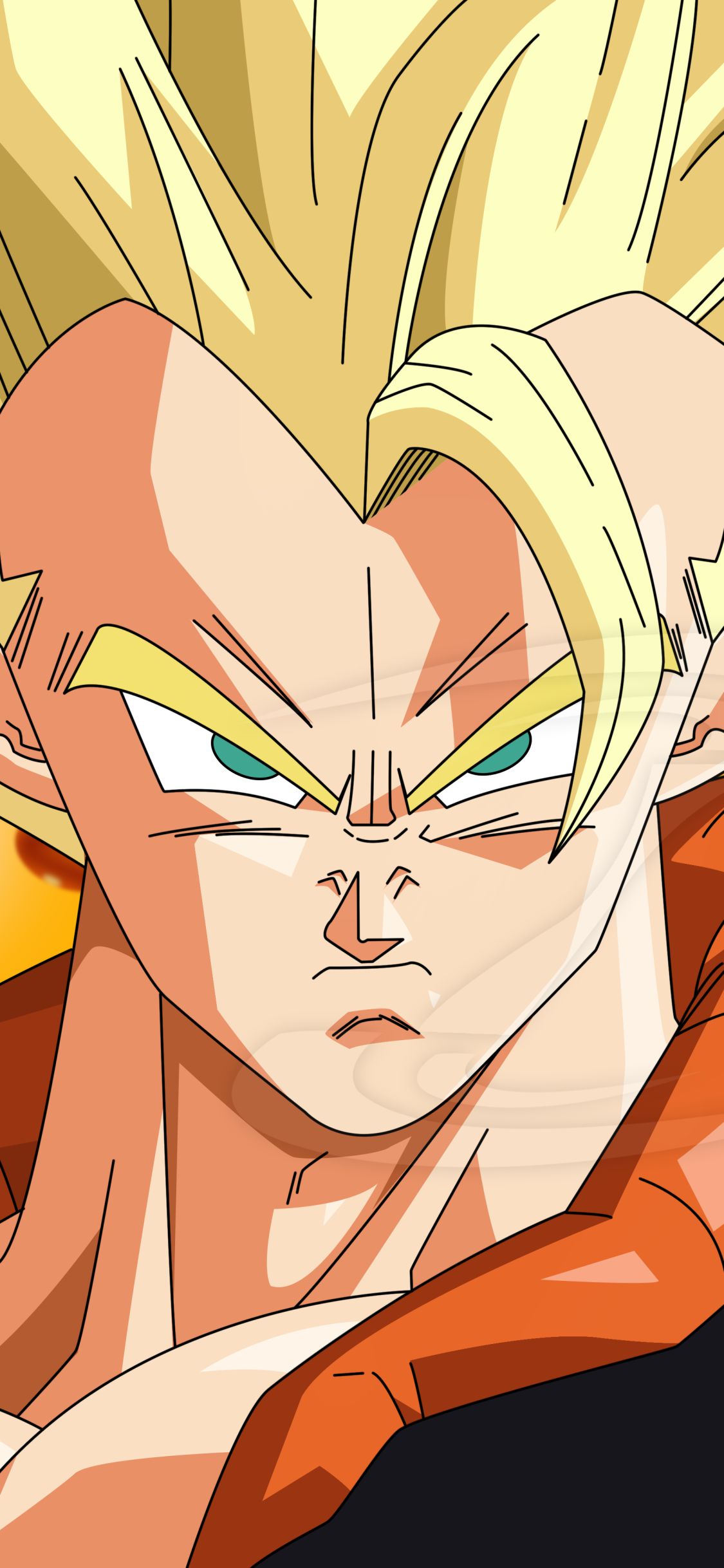 Descarga gratuita de fondo de pantalla para móvil de Dragon Ball Z, Esfera Del Dragón, Animado, Gogeta (Bola De Dragon).