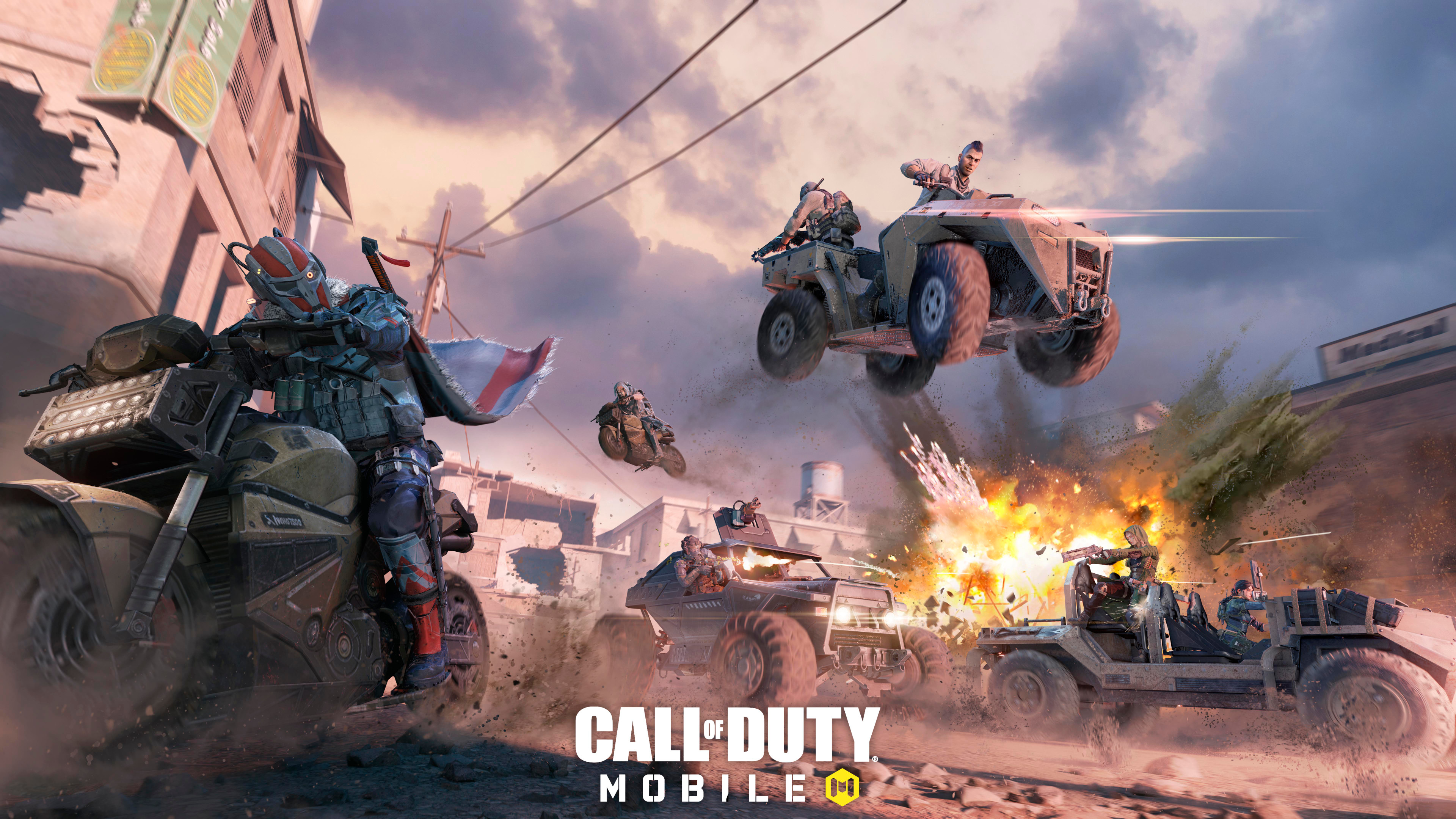 call of duty: mobile, video game, atv, motorcycle, vehicle