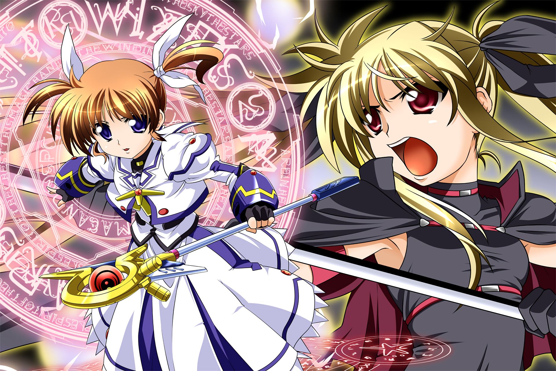 Téléchargez gratuitement l'image Animé, Mahou Shoujo Lyrical Nanoha sur le bureau de votre PC