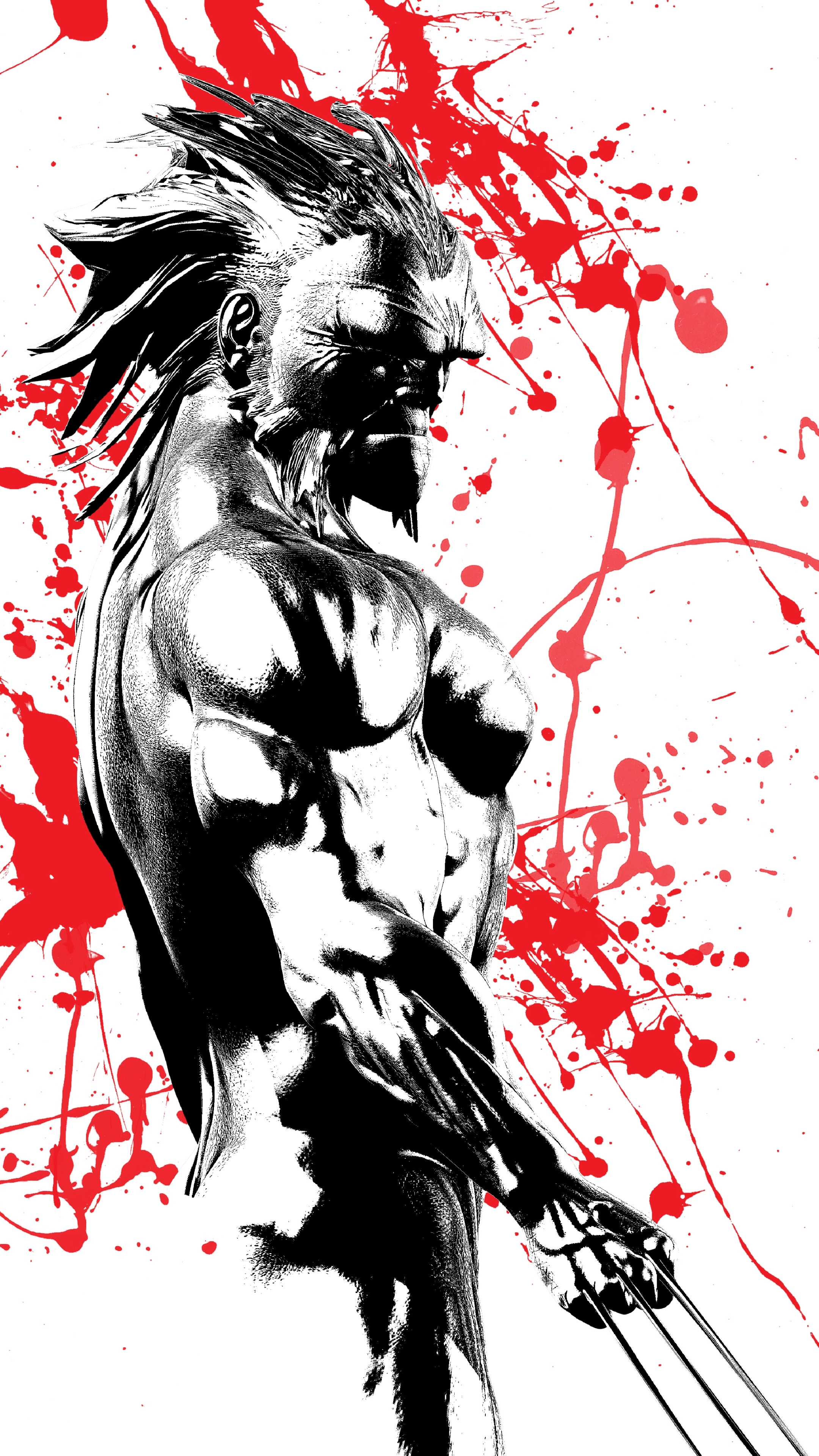 Handy-Wallpaper Comics, Wolverine: Weg Des Kriegers, X Männer kostenlos herunterladen.