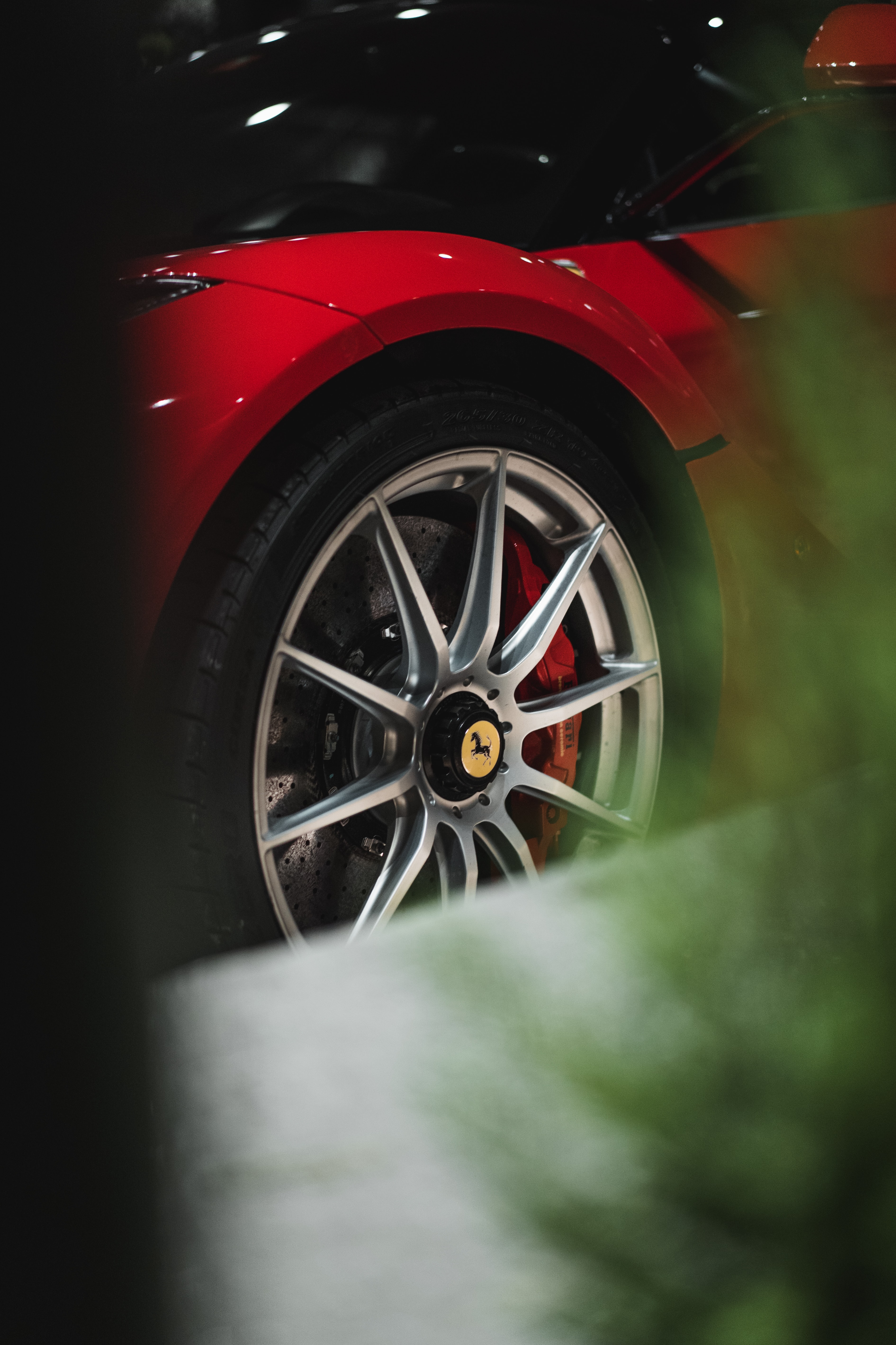 Download mobile wallpaper Wheel, Car, Sports, Cars, Sports Car, Ferrari for free.