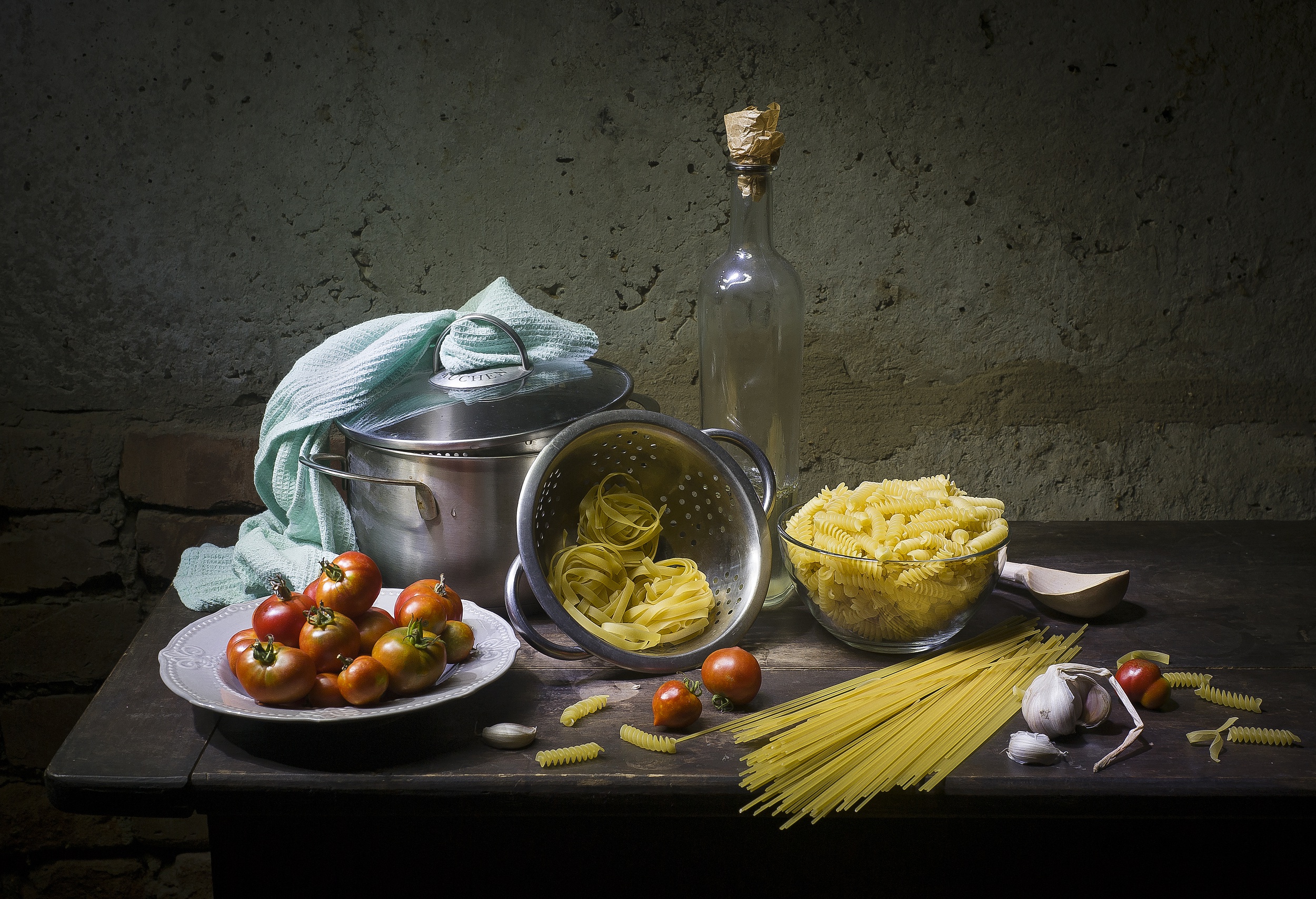 Download mobile wallpaper Still Life, Photography, Tomato, Pasta for free.