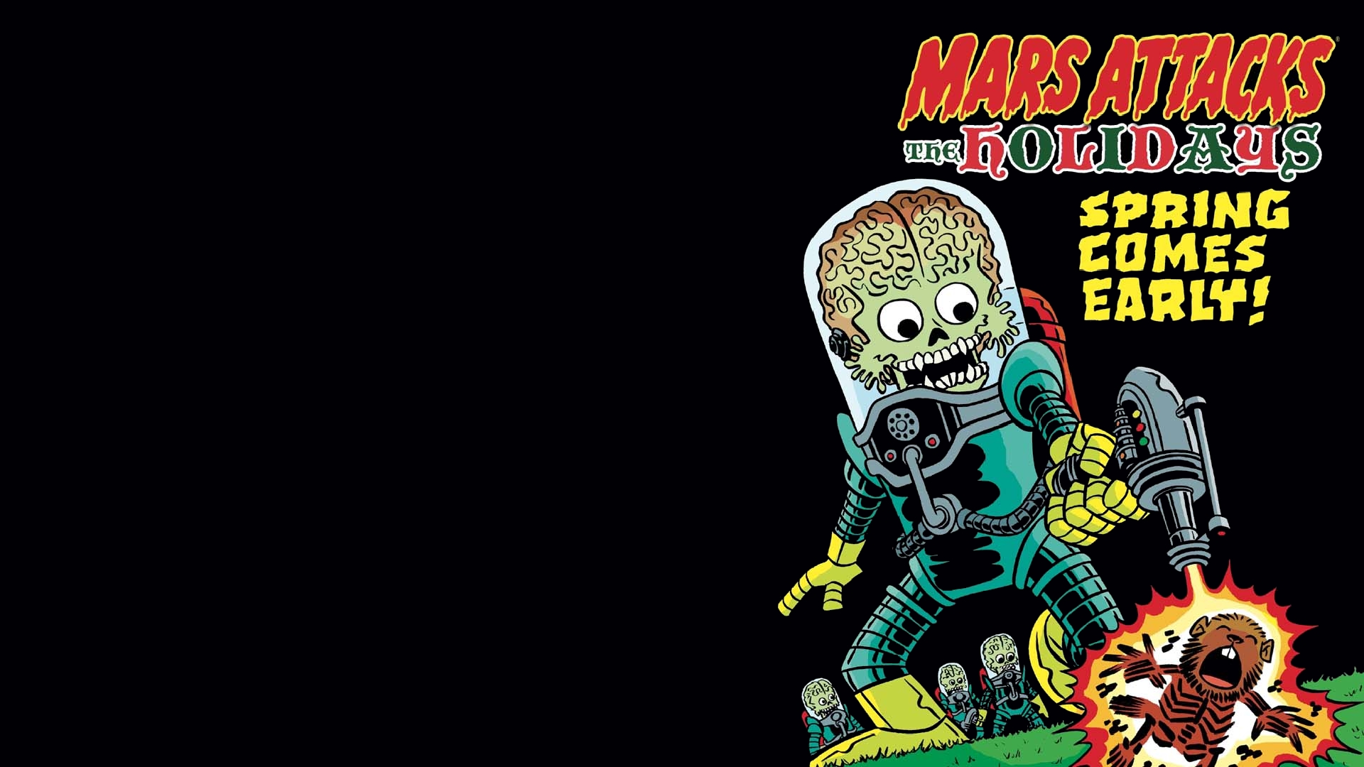 comics, mars attacks