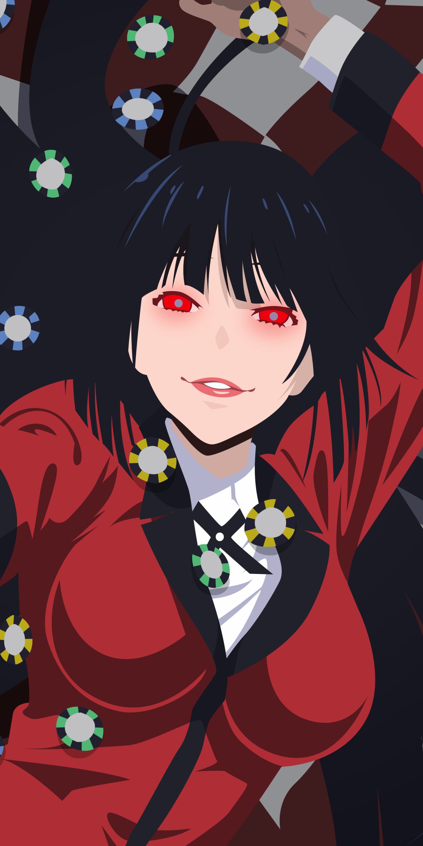 Handy-Wallpaper Animes, Yumeko Jabami, Kakegurui Das Leben Ist Ein Spiel kostenlos herunterladen.