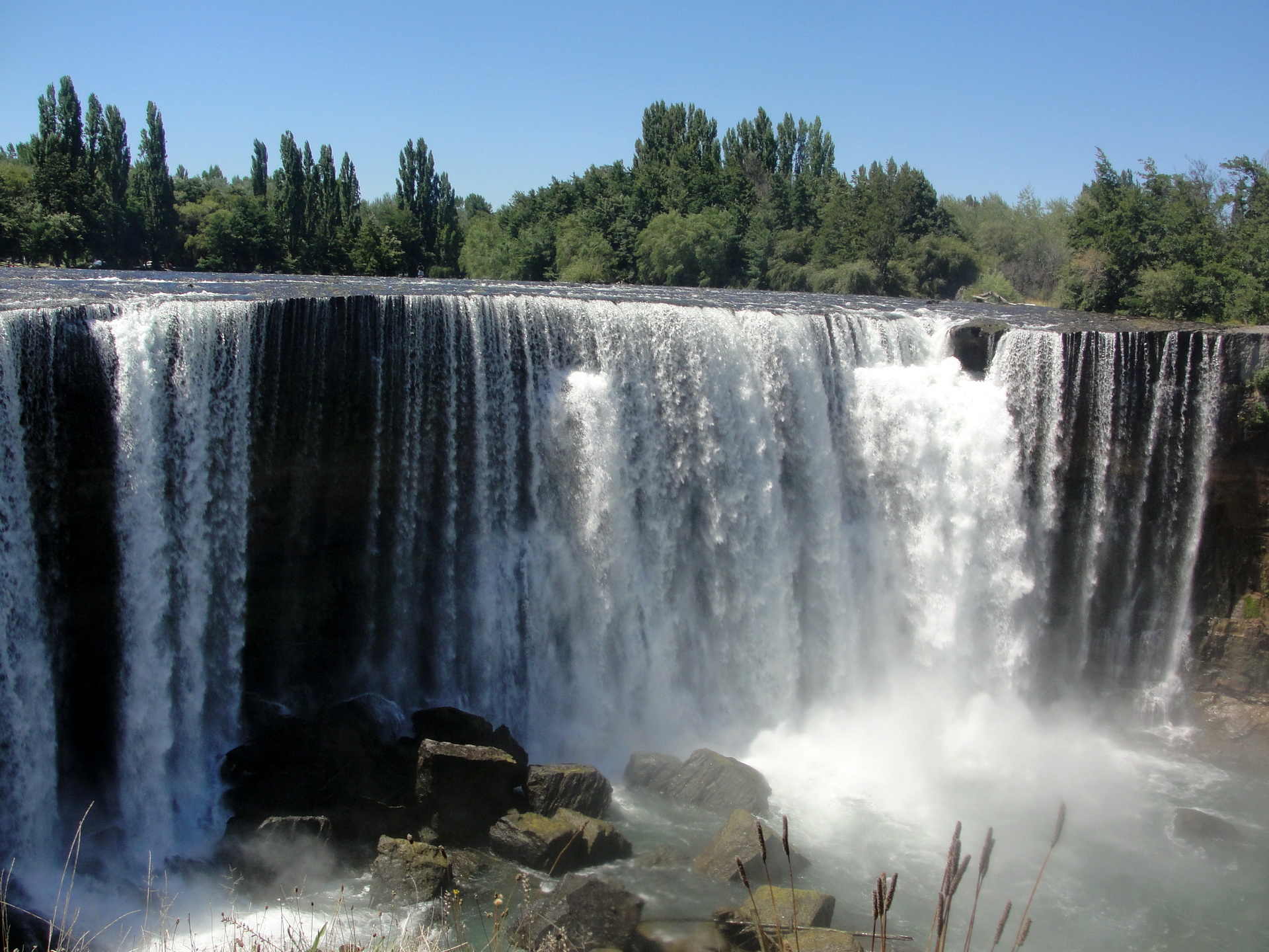 Laden Sie das Wasserfälle, Wasserfall, Fluss, Szene, Erde/natur-Bild kostenlos auf Ihren PC-Desktop herunter