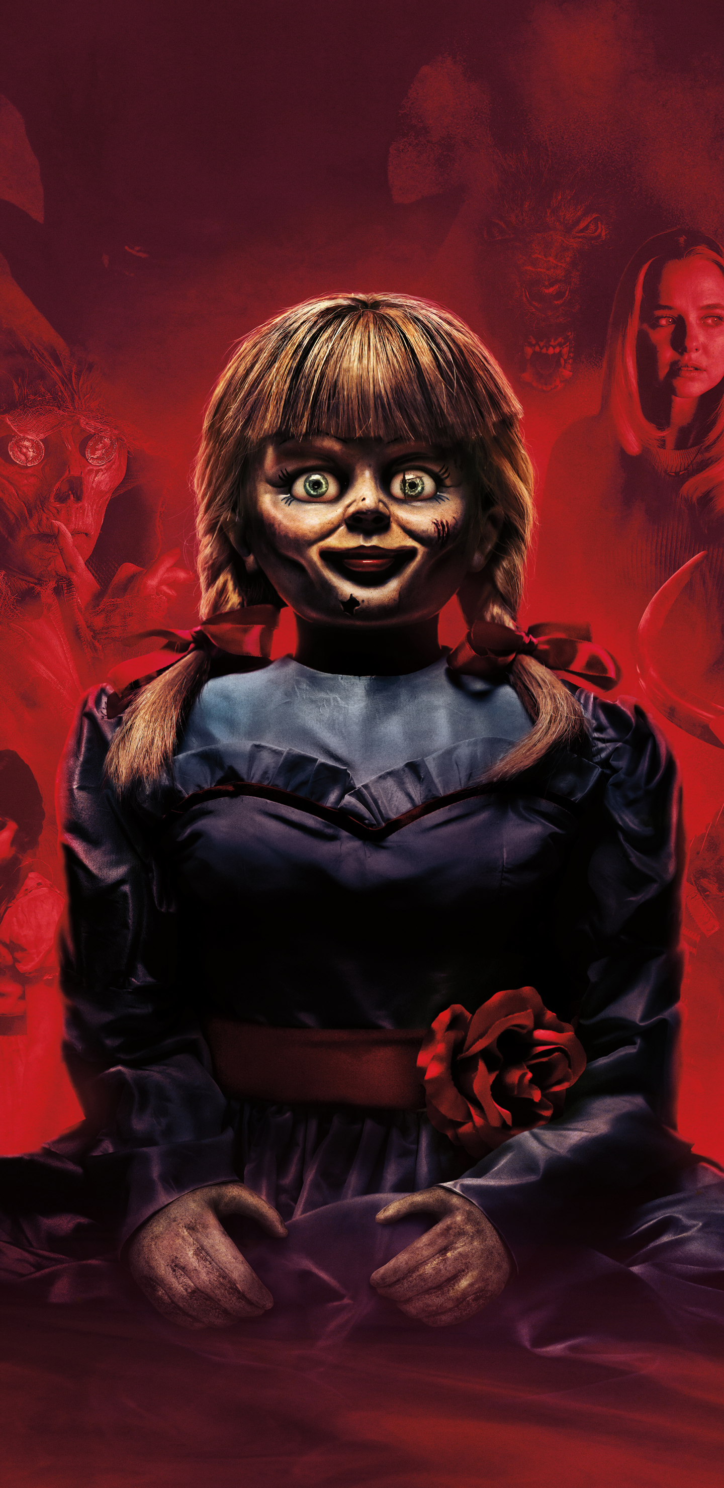 Download mobile wallpaper Movie, The Conjuring, Annabelle Comes Home for free.