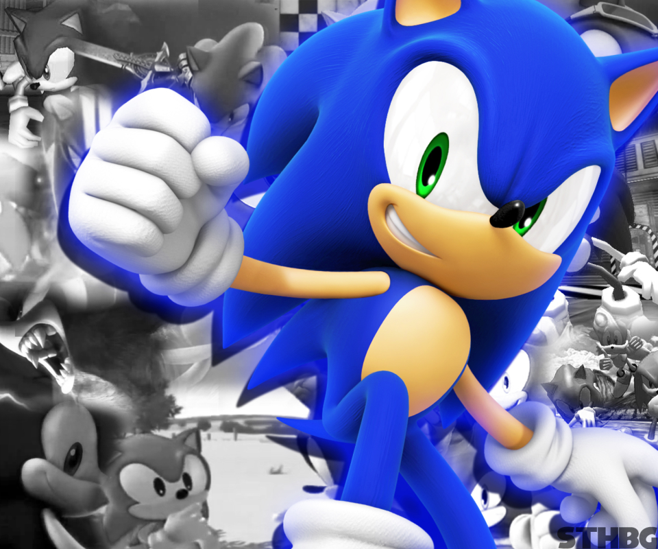 Download mobile wallpaper Video Game, Sonic The Hedgehog, Shadow The Hedgehog, Knuckles The Echidna, Miles 'tails' Prower, Sonic for free.