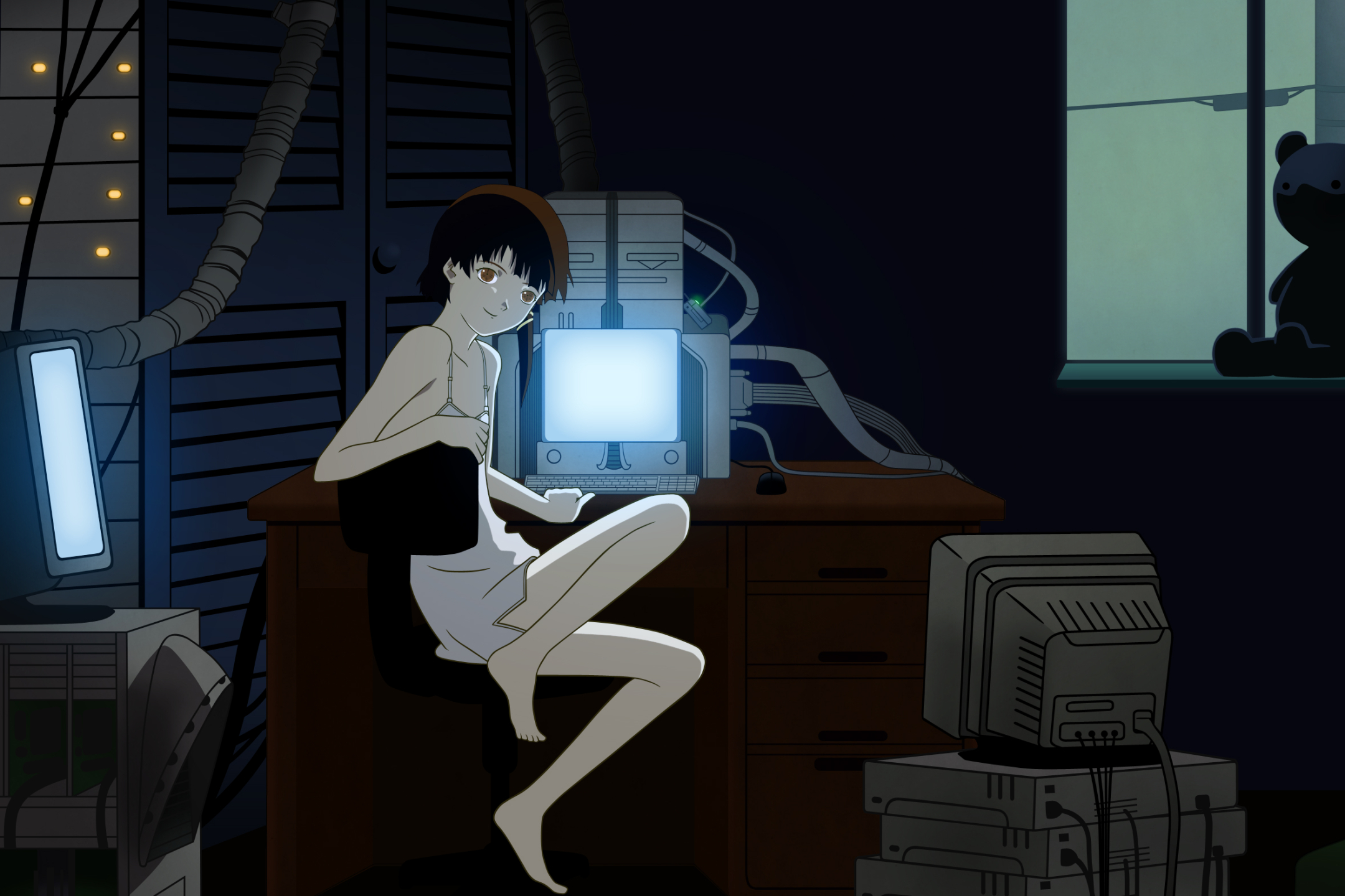 Free download wallpaper Anime, Lain Iwakura, Serial Experiments Lain on your PC desktop