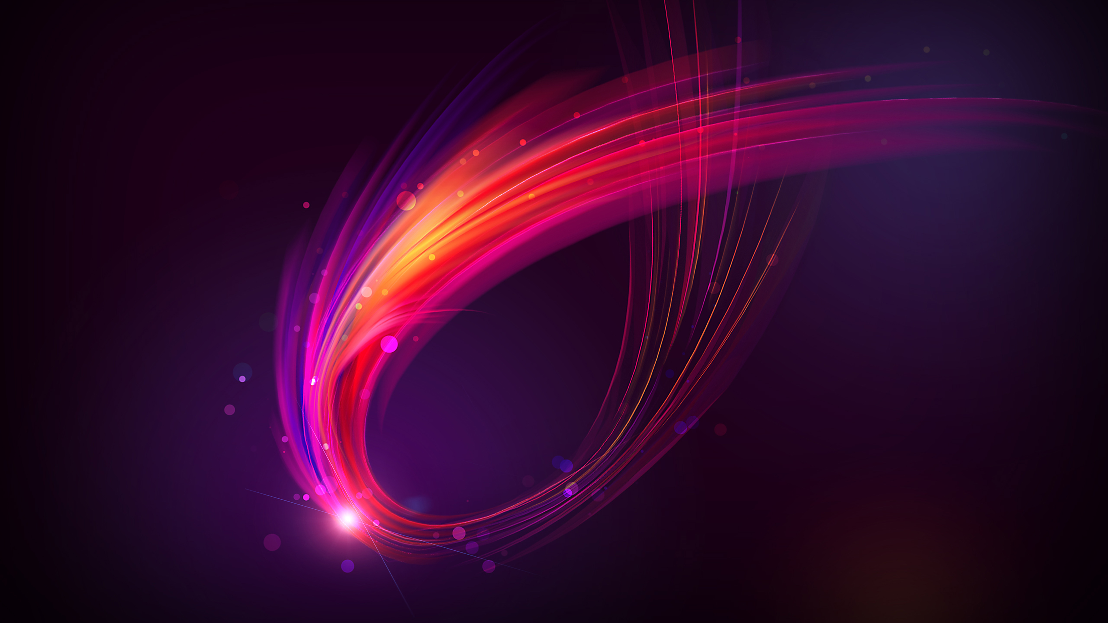 Full HD abstract, wave, purple