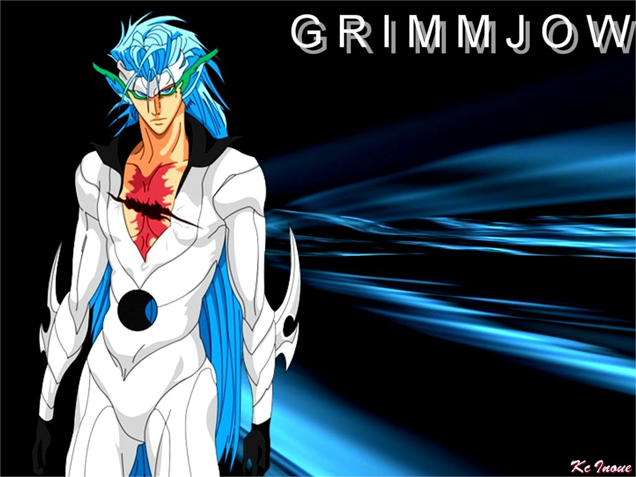 Laden Sie das Bleach, Animes, Grimmjow Jaegerjaquez-Bild kostenlos auf Ihren PC-Desktop herunter