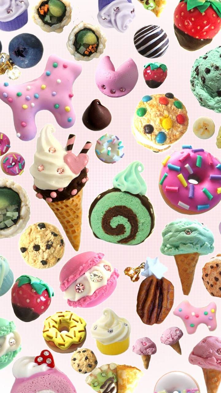 Download mobile wallpaper Food, Colors, Artistic, Sweets for free.