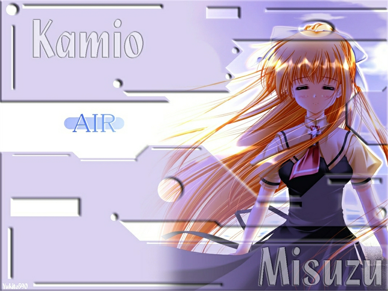 Free download wallpaper Anime, Air, Misuzu Kamio on your PC desktop