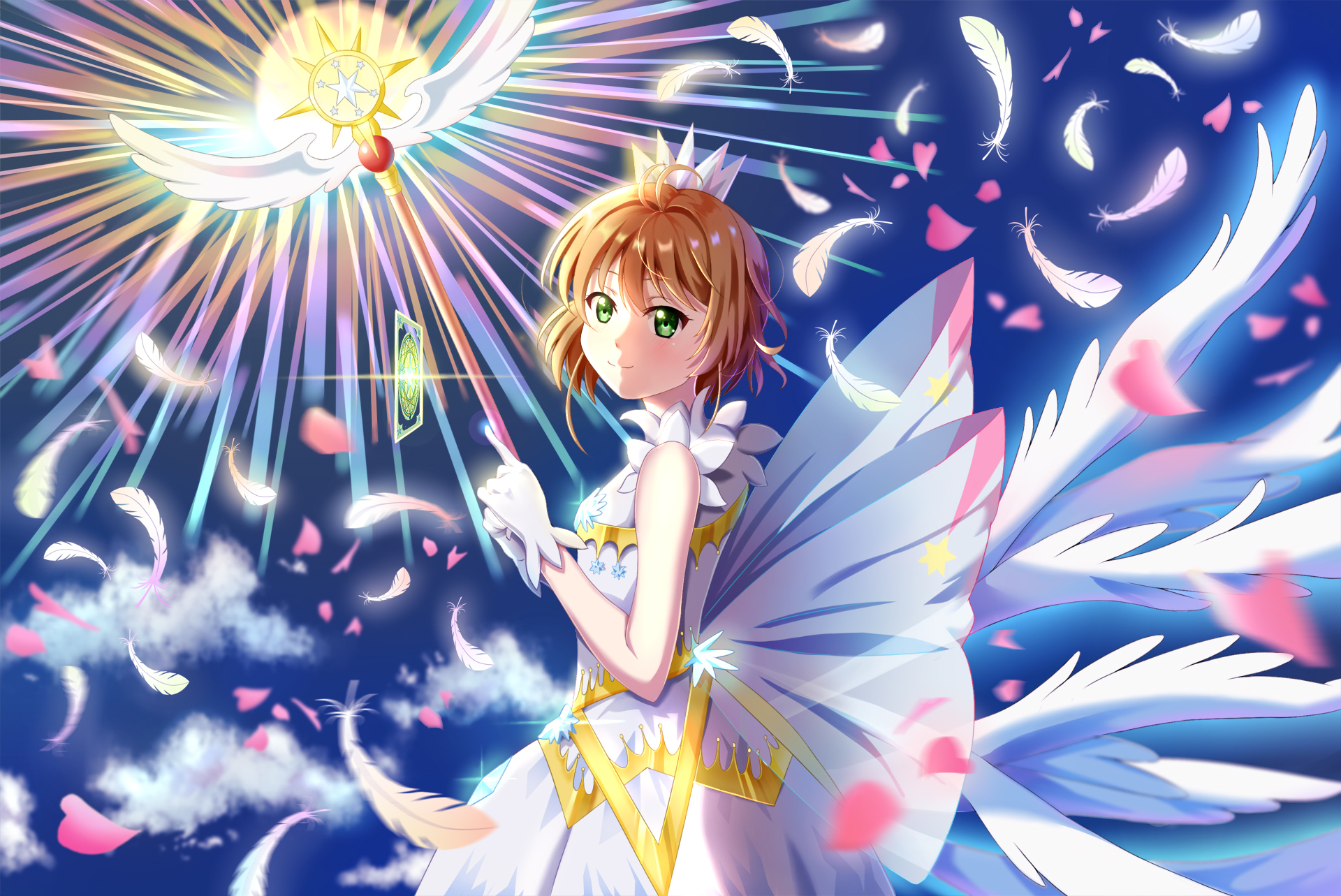 Descarga gratis la imagen Animado, Sakura Cazadora De Cartas, Sakura Kinomoto en el escritorio de tu PC