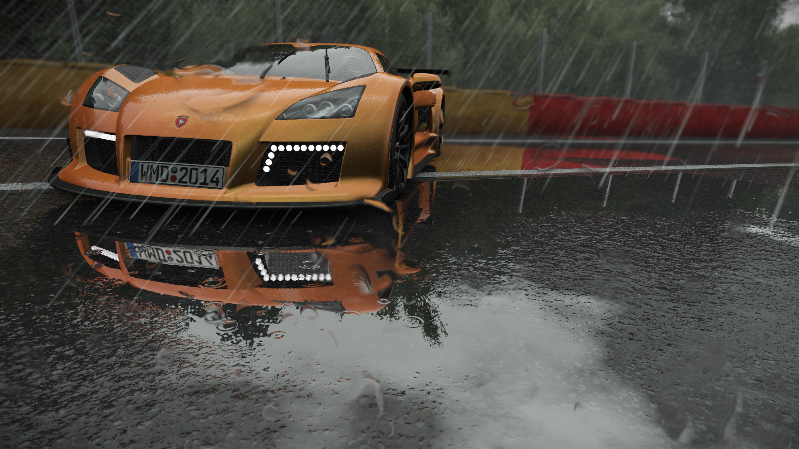 video game, project cars, car, gumpert, racing, rain