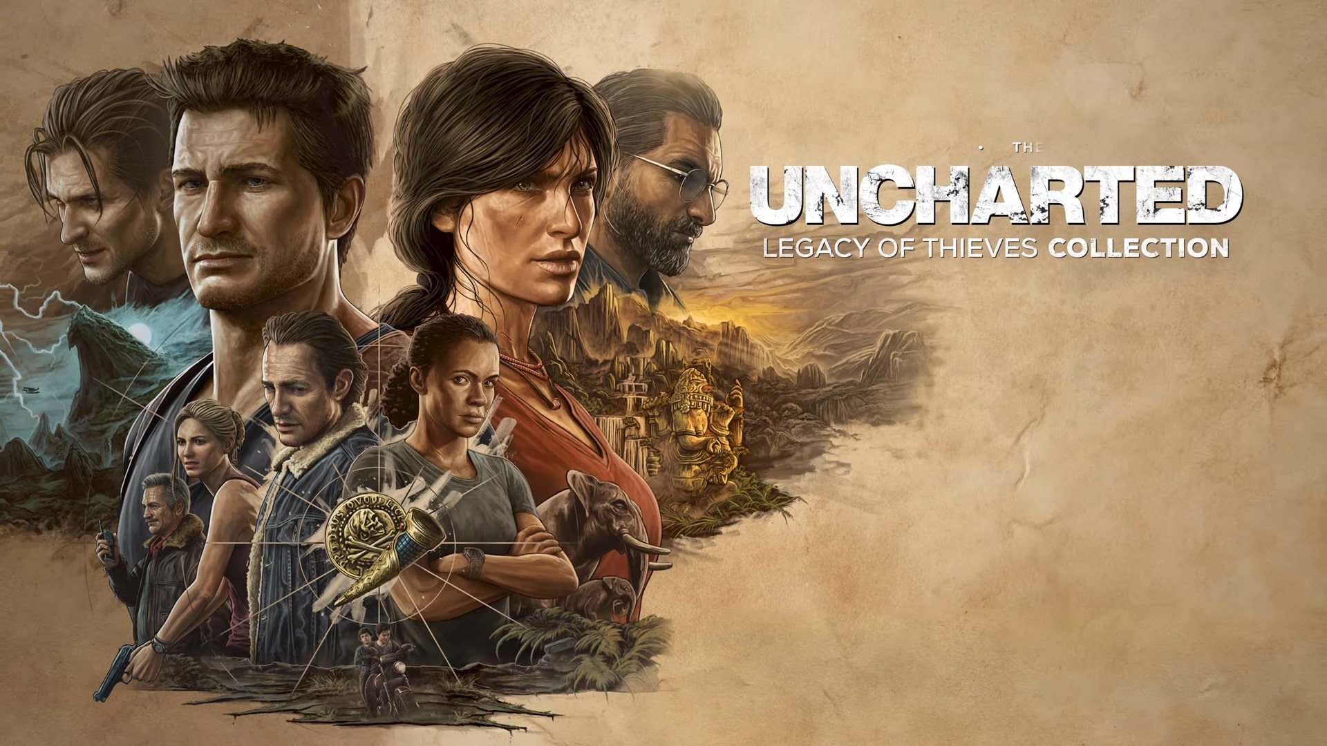 Популярні заставки і фони Колекція Uncharted: Legacy Of Thieves на комп'ютер