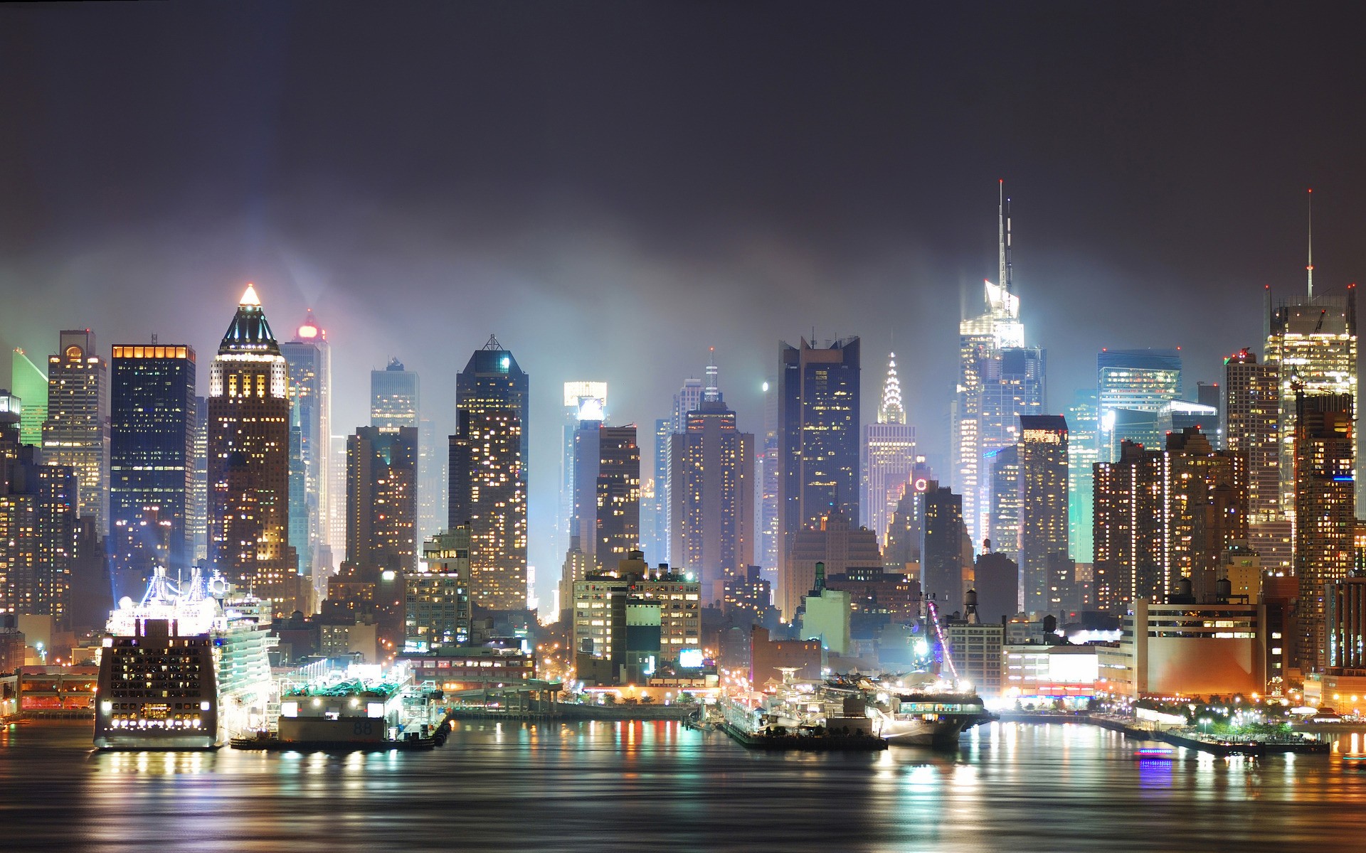 Скачать картинку Нью Йорк, Манхэттен, Города, Сделано Человеком в телефон бесплатно.
