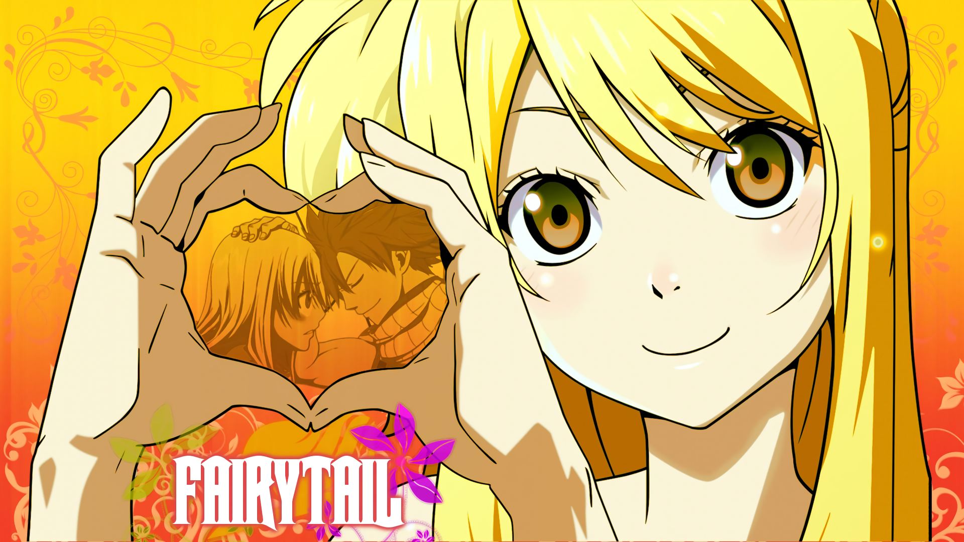 Baixar papel de parede para celular de Anime, Fairy Tail, Lucy Heartfilia, Natsu Dragneel, Nalu (Fairy Tail) gratuito.