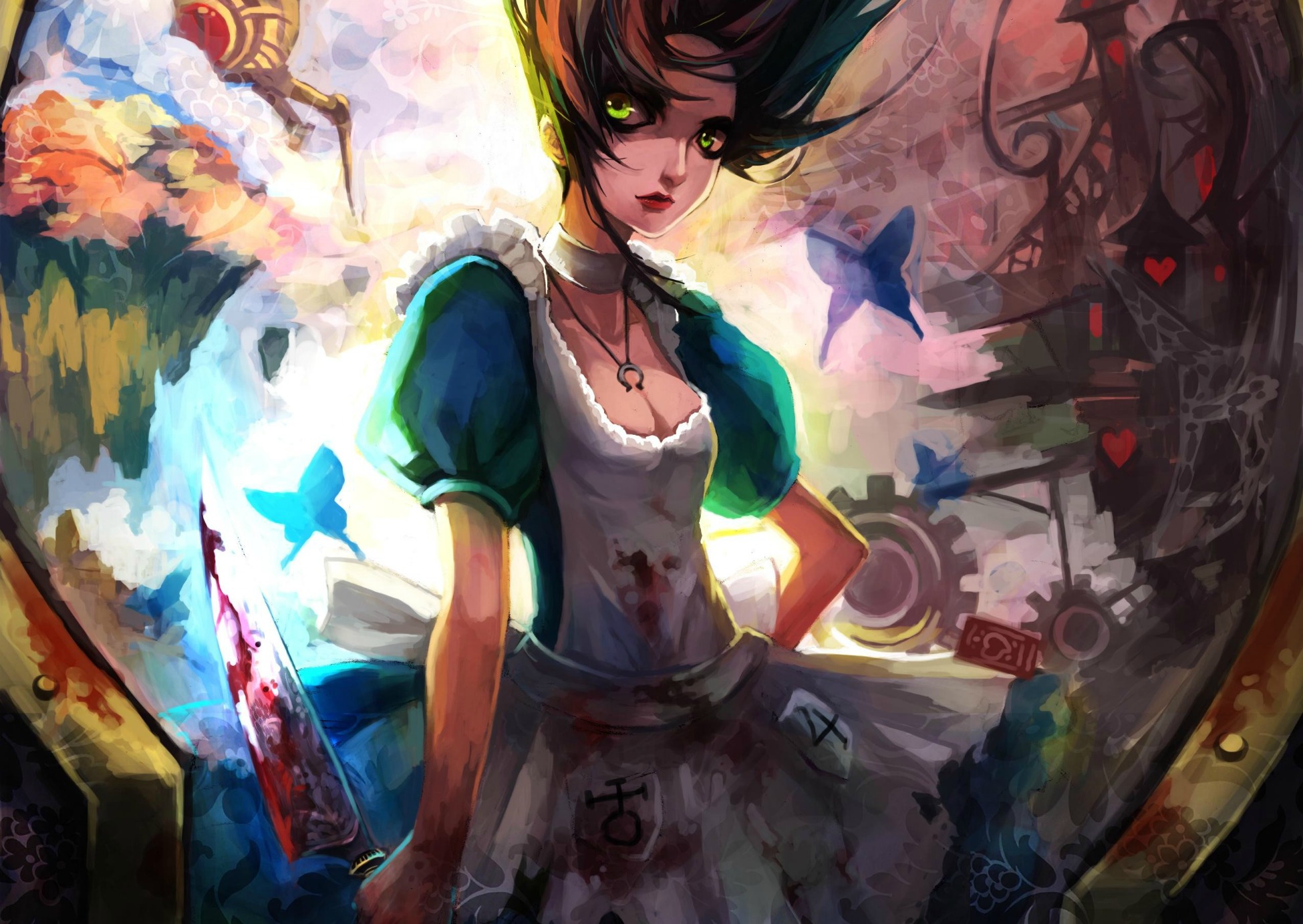 Laden Sie Alice: Madness Returns HD-Desktop-Hintergründe herunter