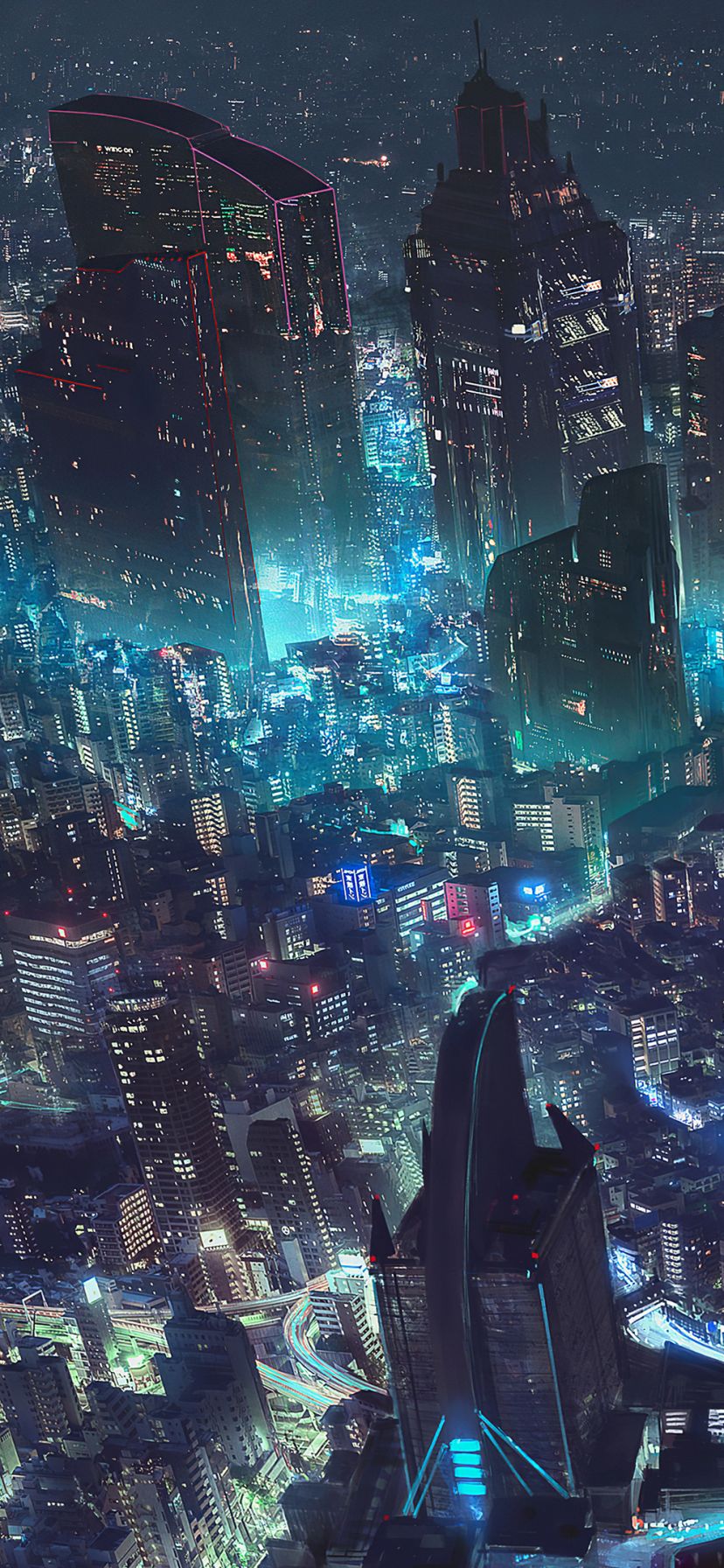 Download mobile wallpaper City, Sci Fi for free.