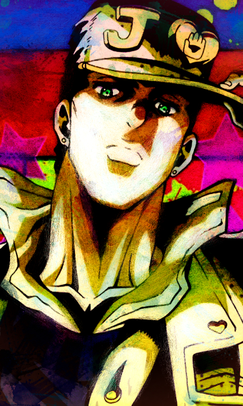 Download mobile wallpaper Anime, Jojo's Bizarre Adventure, Jotaro Kujo for free.