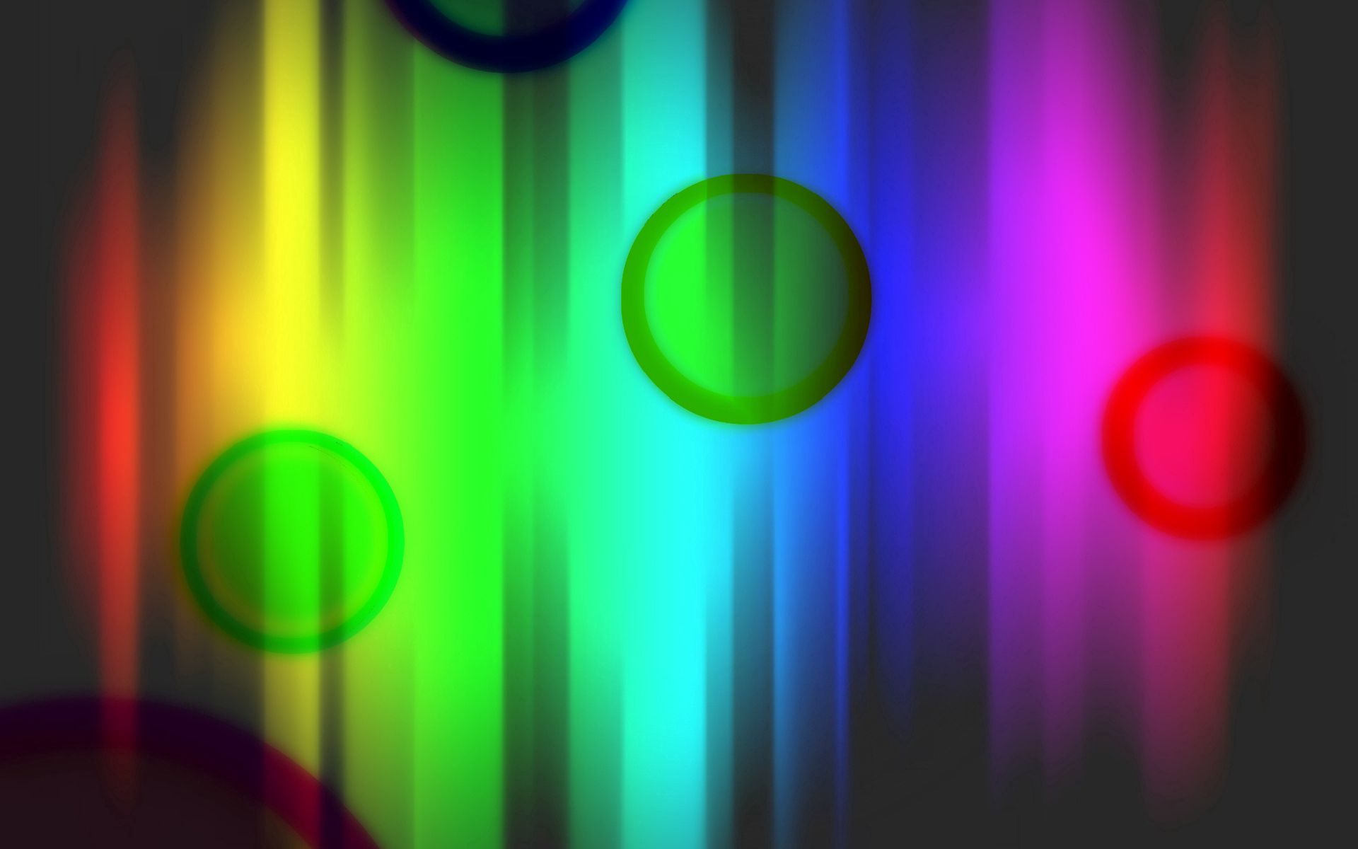 abstract, circles, multicolored, motley, lines, colorful, colourful HD for desktop 1080p
