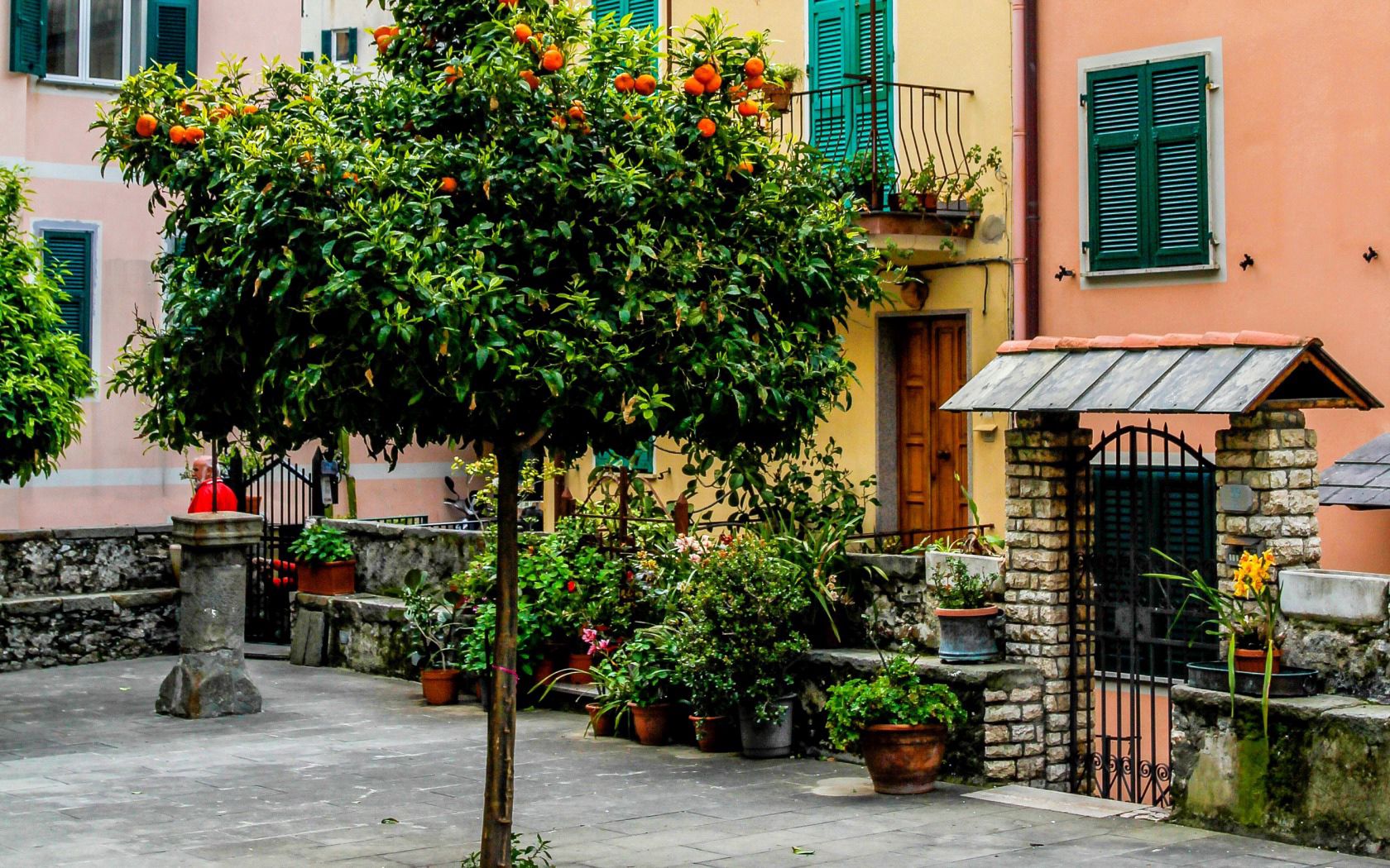 Free download wallpaper Building, Cities, Cinque Terre, Street, Italy on your PC desktop