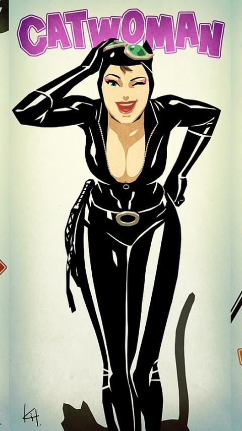 Download mobile wallpaper Catwoman, Comics, Harley Quinn, Poison Ivy, Zatanna, Gotham City Sirens for free.