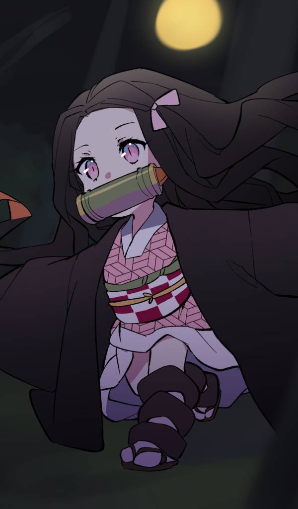 Descarga gratuita de fondo de pantalla para móvil de Animado, Nezuko Kamado, Demon Slayer: Kimetsu No Yaiba.